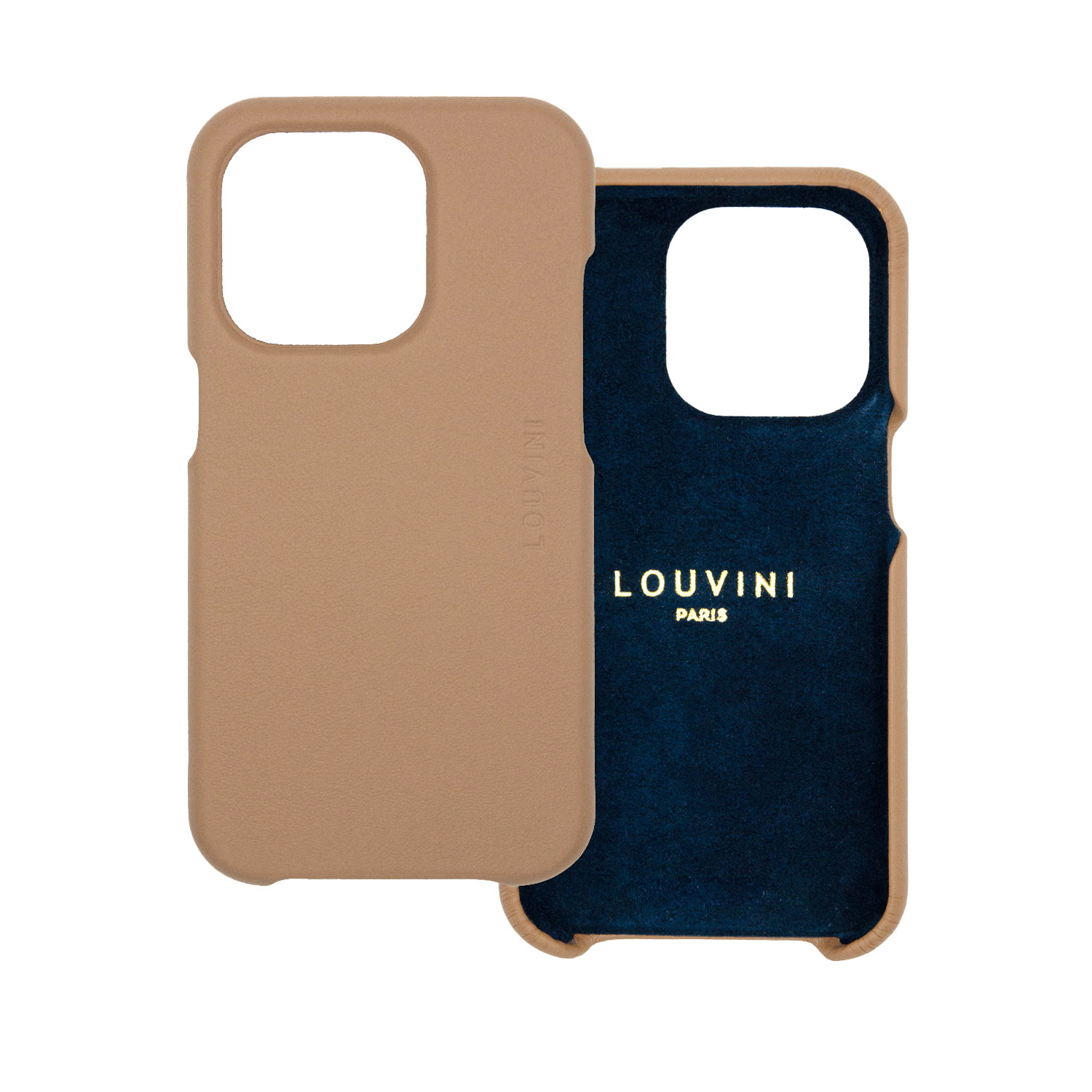 Coque iPhone MagSafe cuir MAX camel