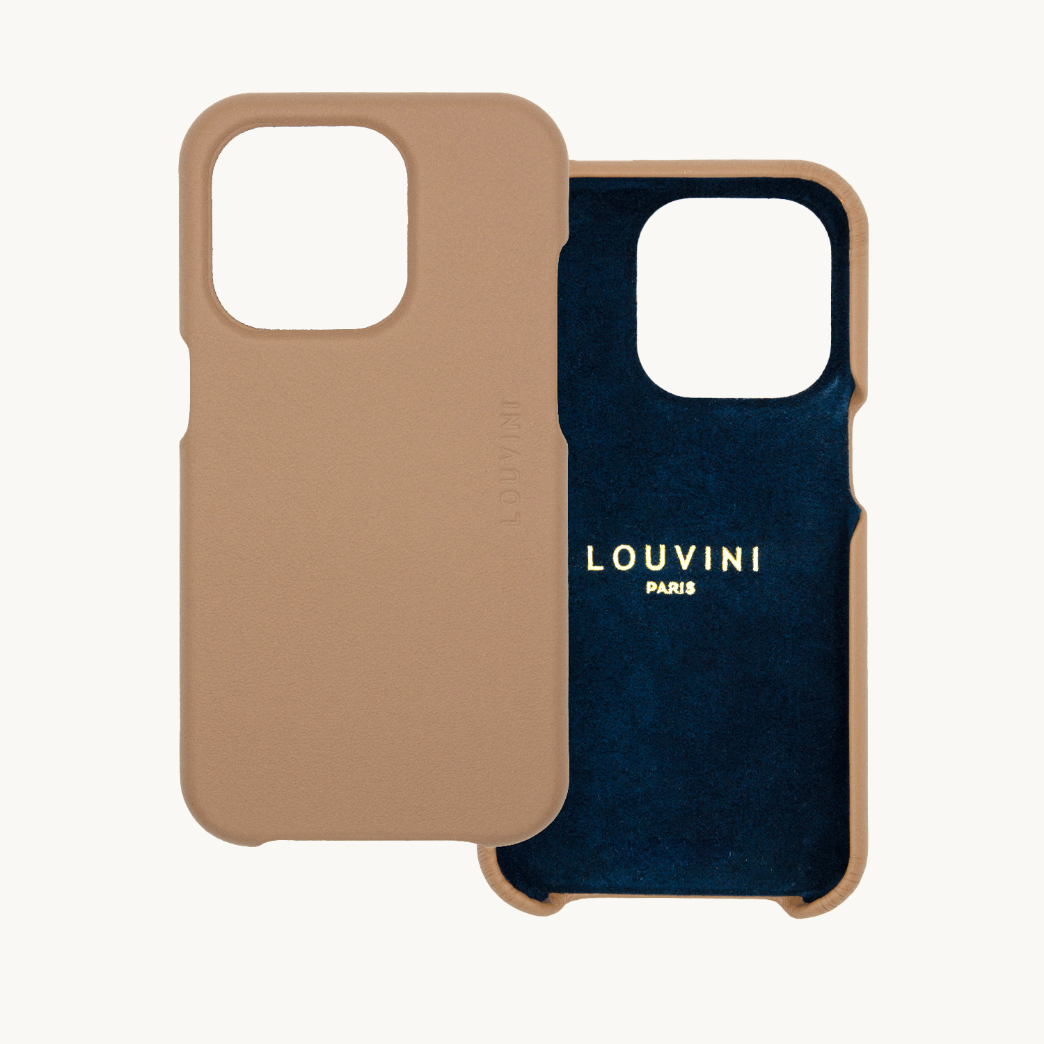 Coque iPhone MagSafe cuir MAX camel