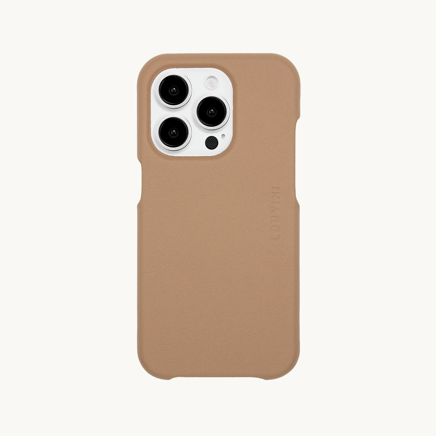 Coque iPhone MagSafe cuir MAX camel