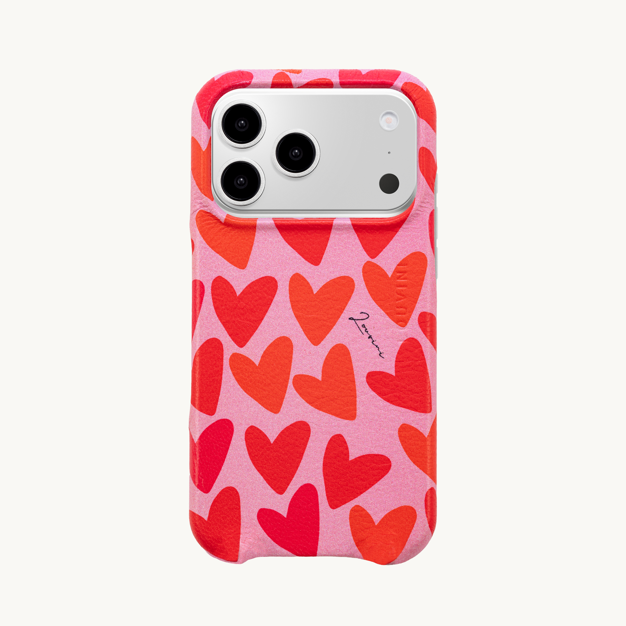 MAX iPhone Leather Case - Hearts