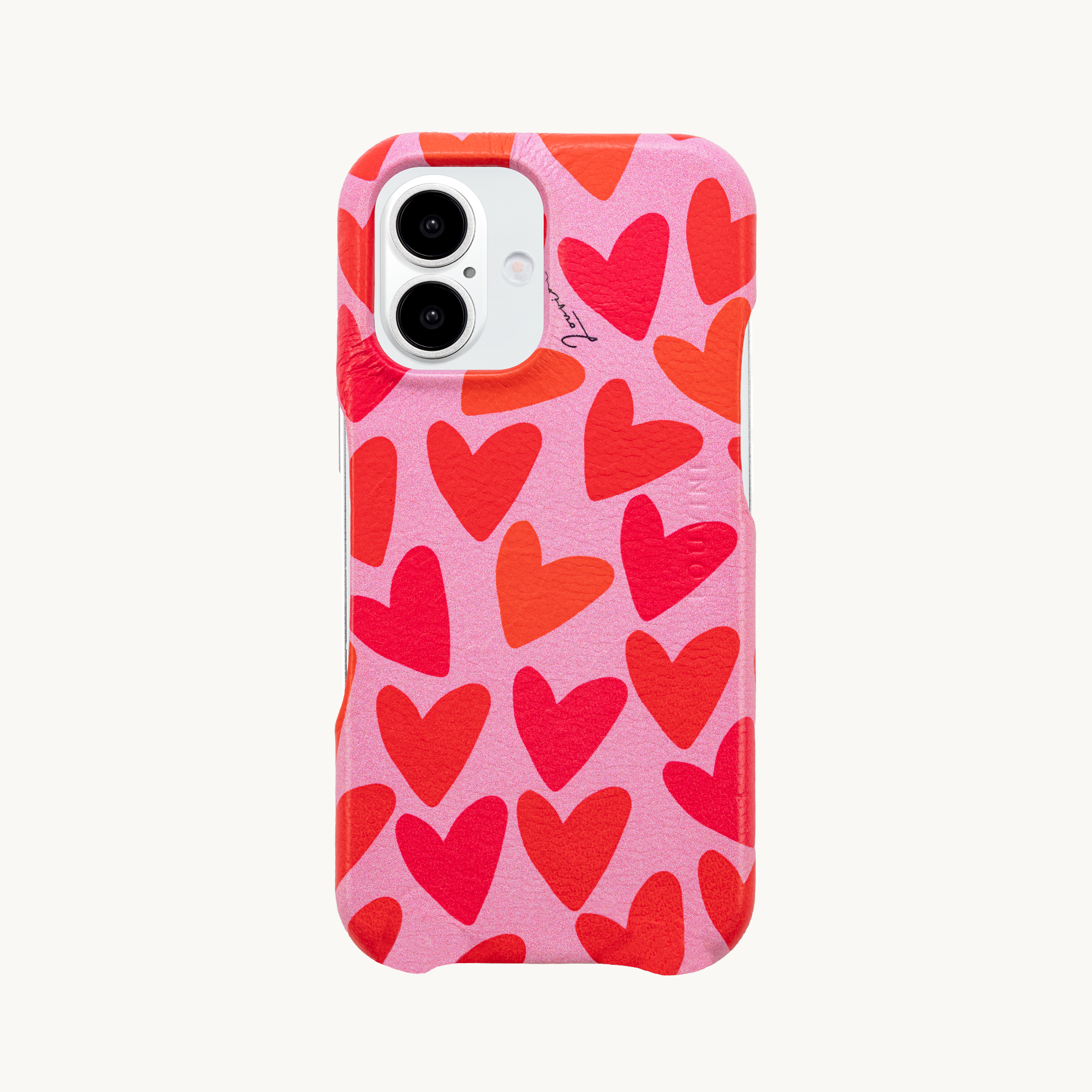 MAX iPhone Leather Case - Hearts