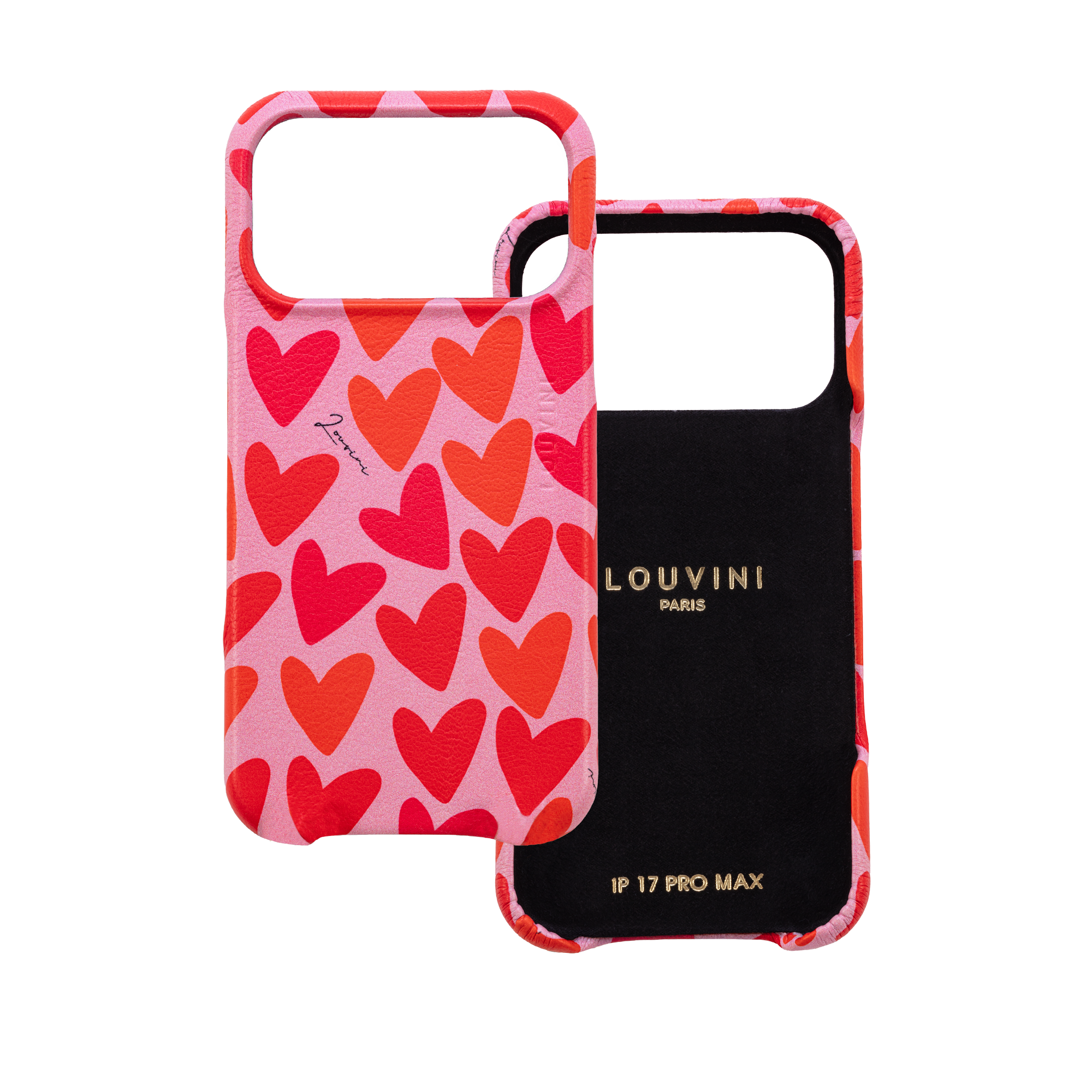 MAX iPhone Leather Case - Hearts