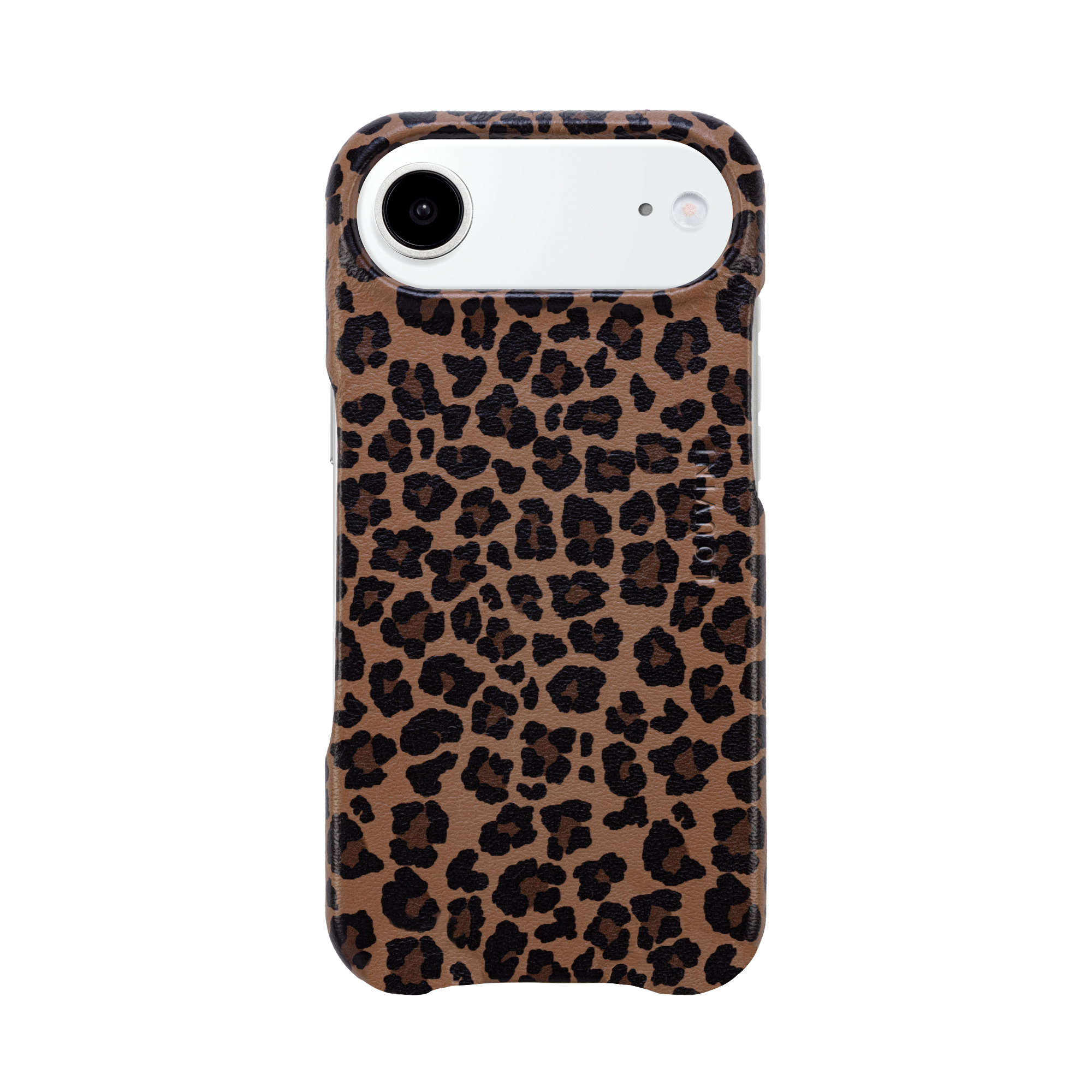 Leather iPhone case Magsafe MAX - LEOPARD