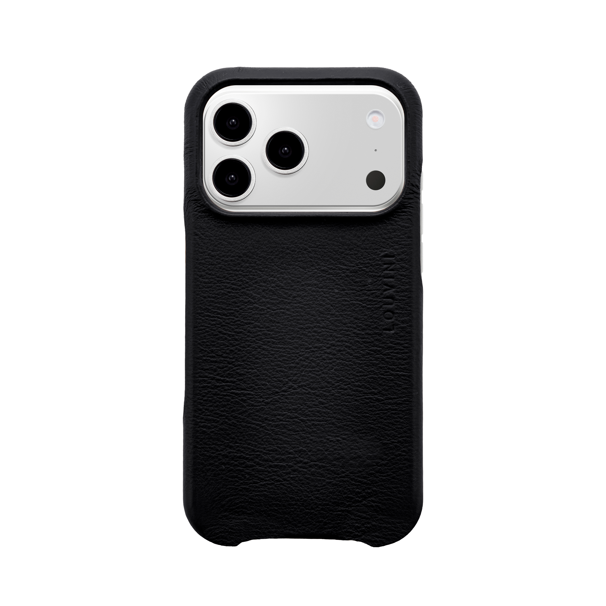 Leather iPhone Case with MagSafe MAX - BLACK