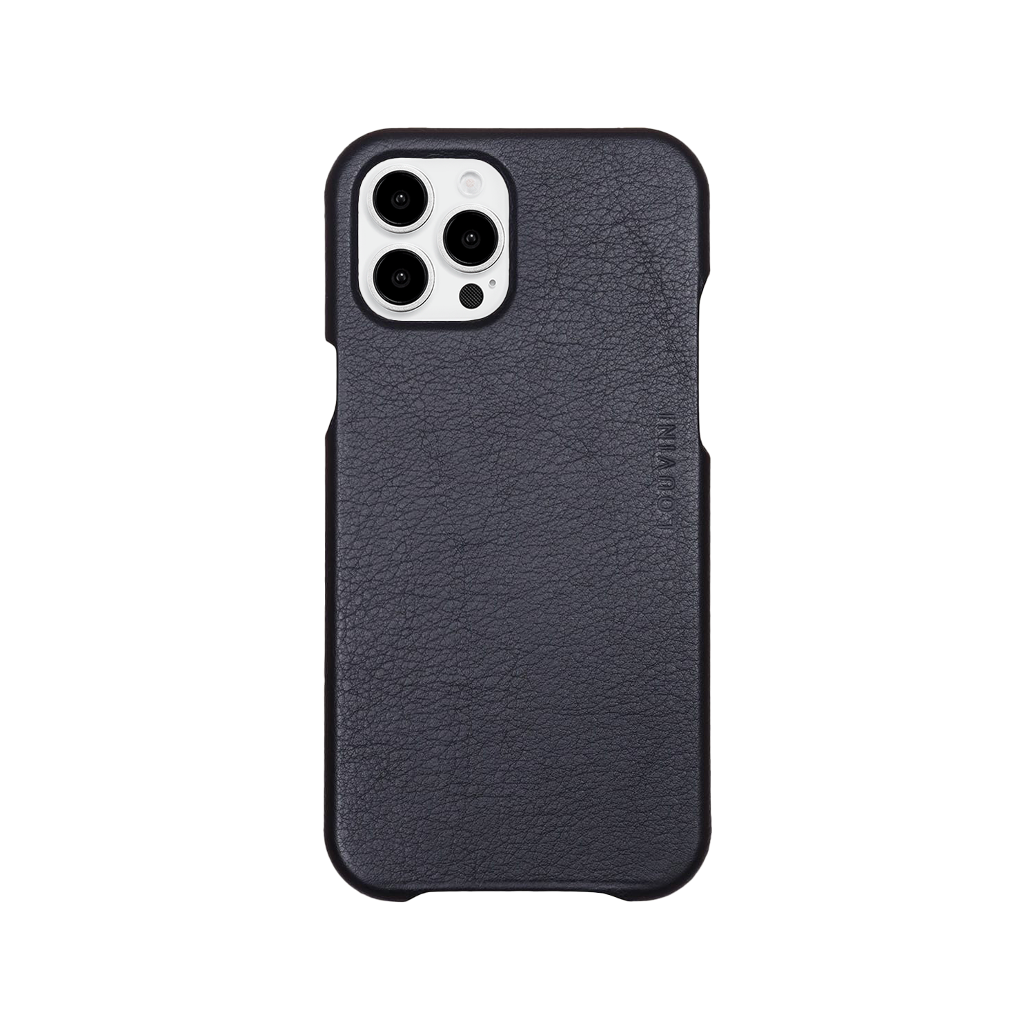 Leather iPhone Case with MagSafe MAX - BLACK