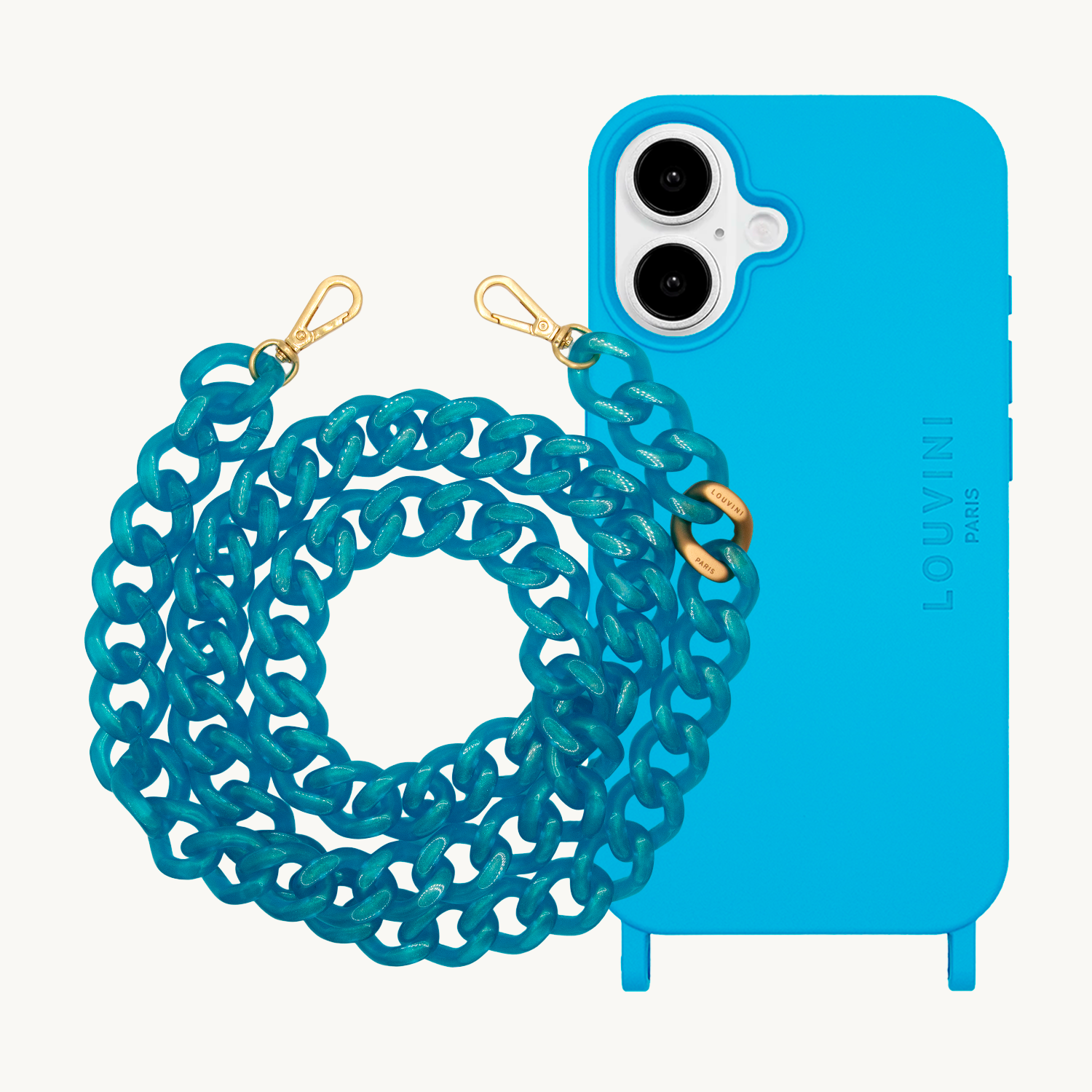 MILO Blue iPhone Case & ZOE Iced Blue
