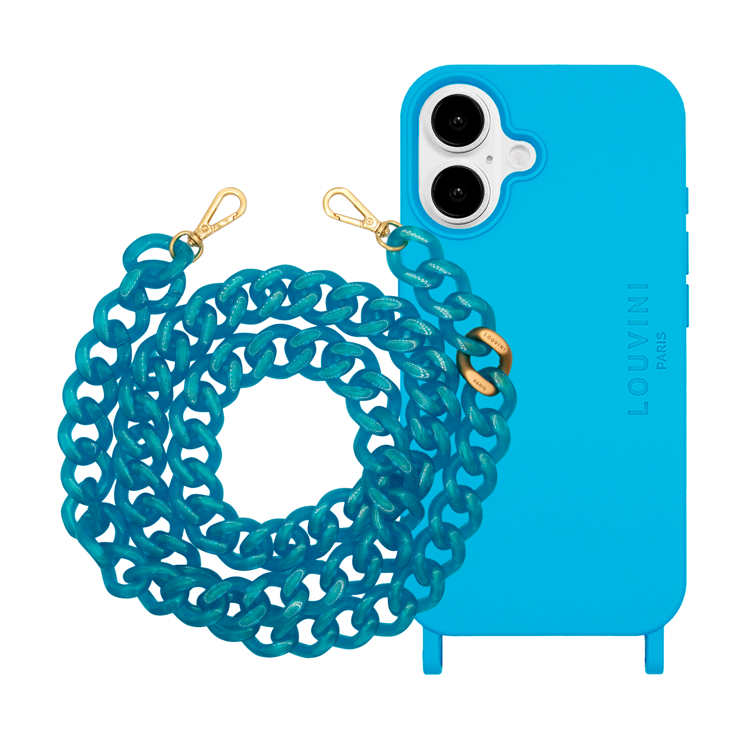 MILO Blue iPhone Case & ZOE Iced Blue