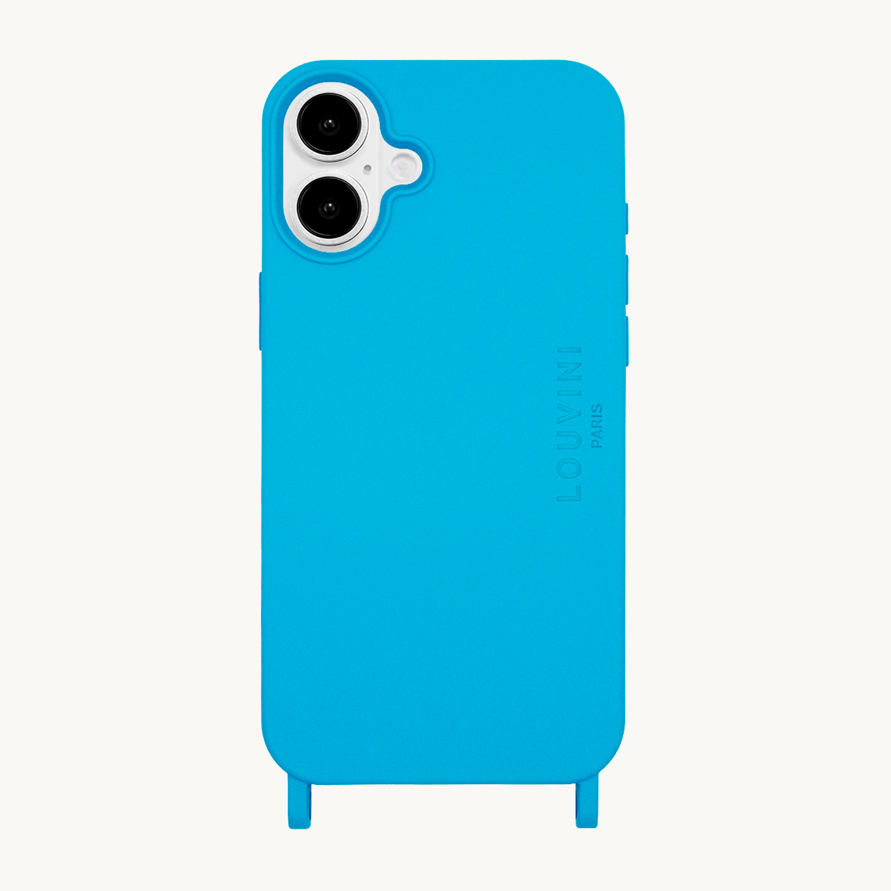 iPhone Case with loops and MagSafe MILO- BLUE