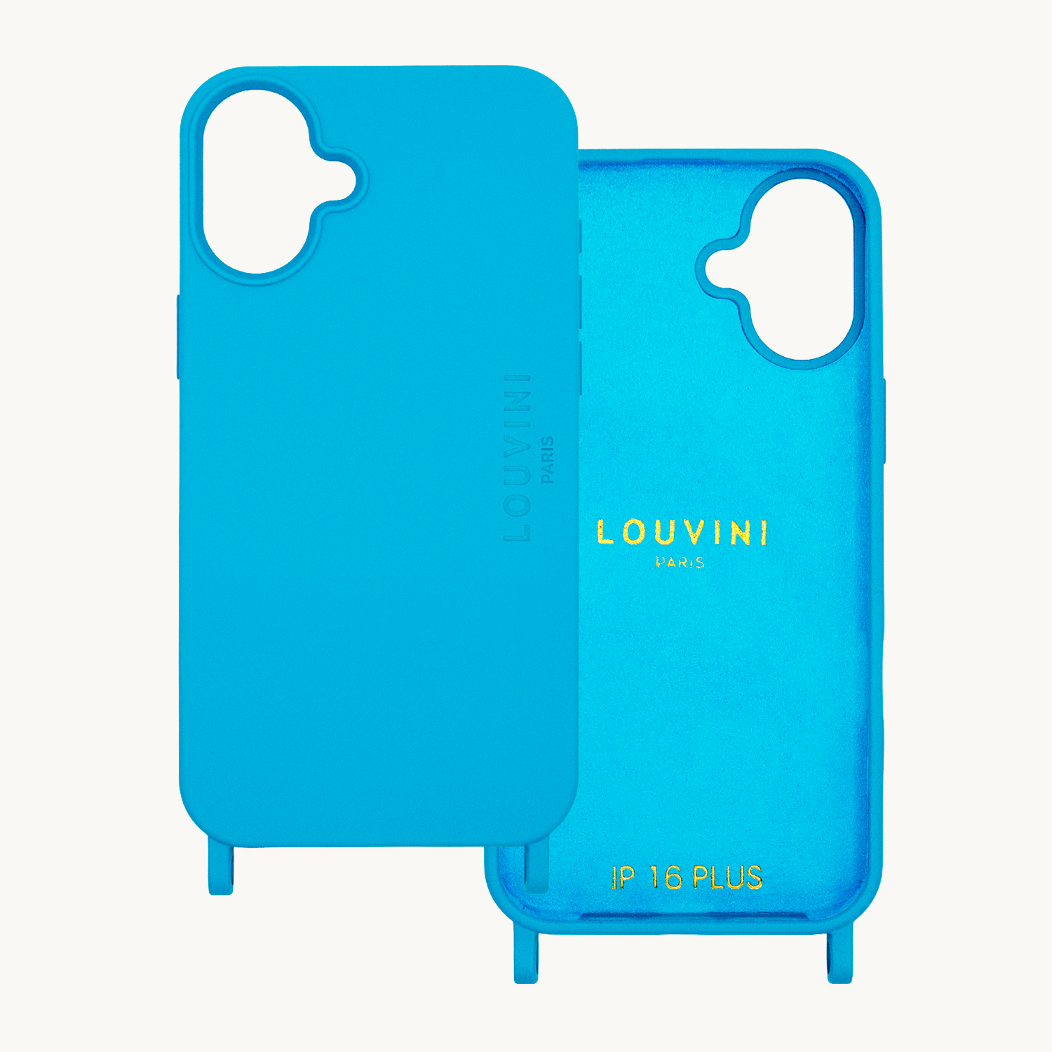 iPhone Case with loops and MagSafe MILO- BLUE