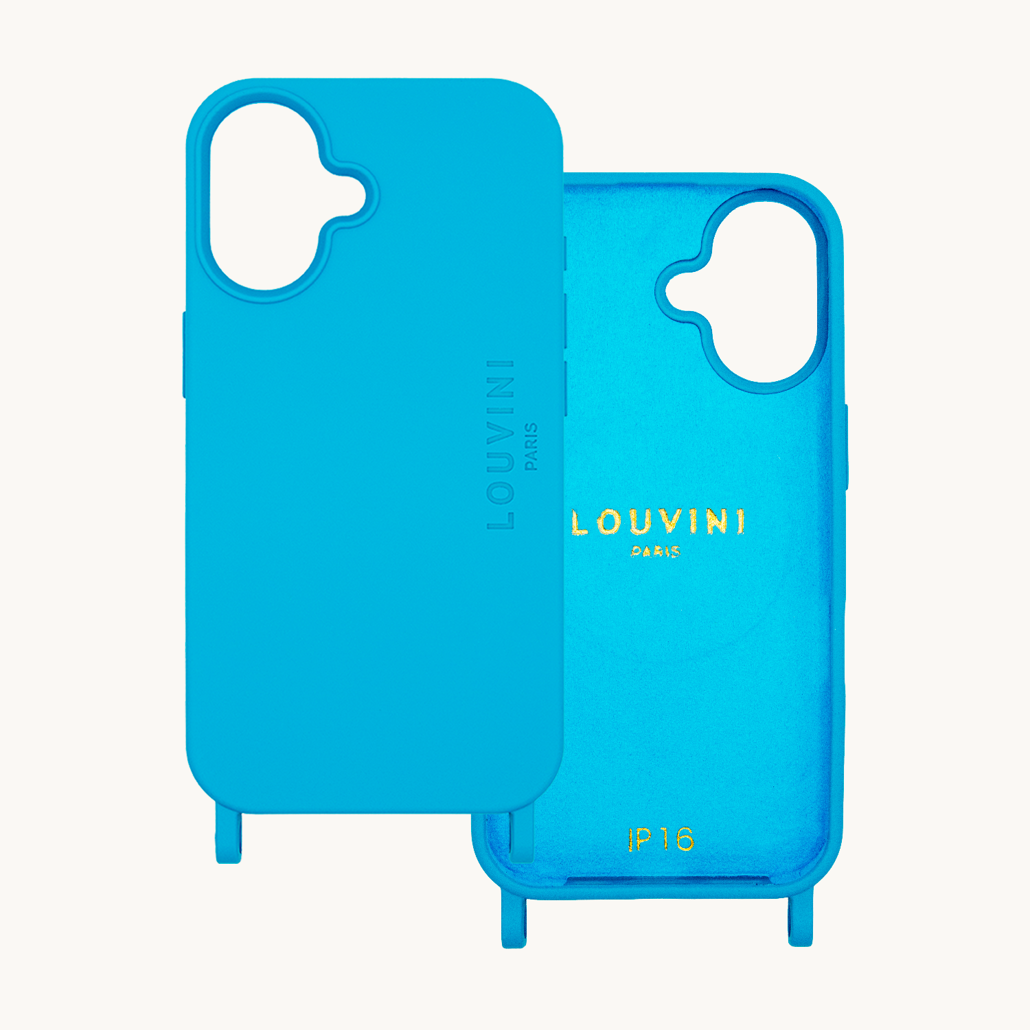 iPhone Case with loops and MagSafe MILO- BLUE