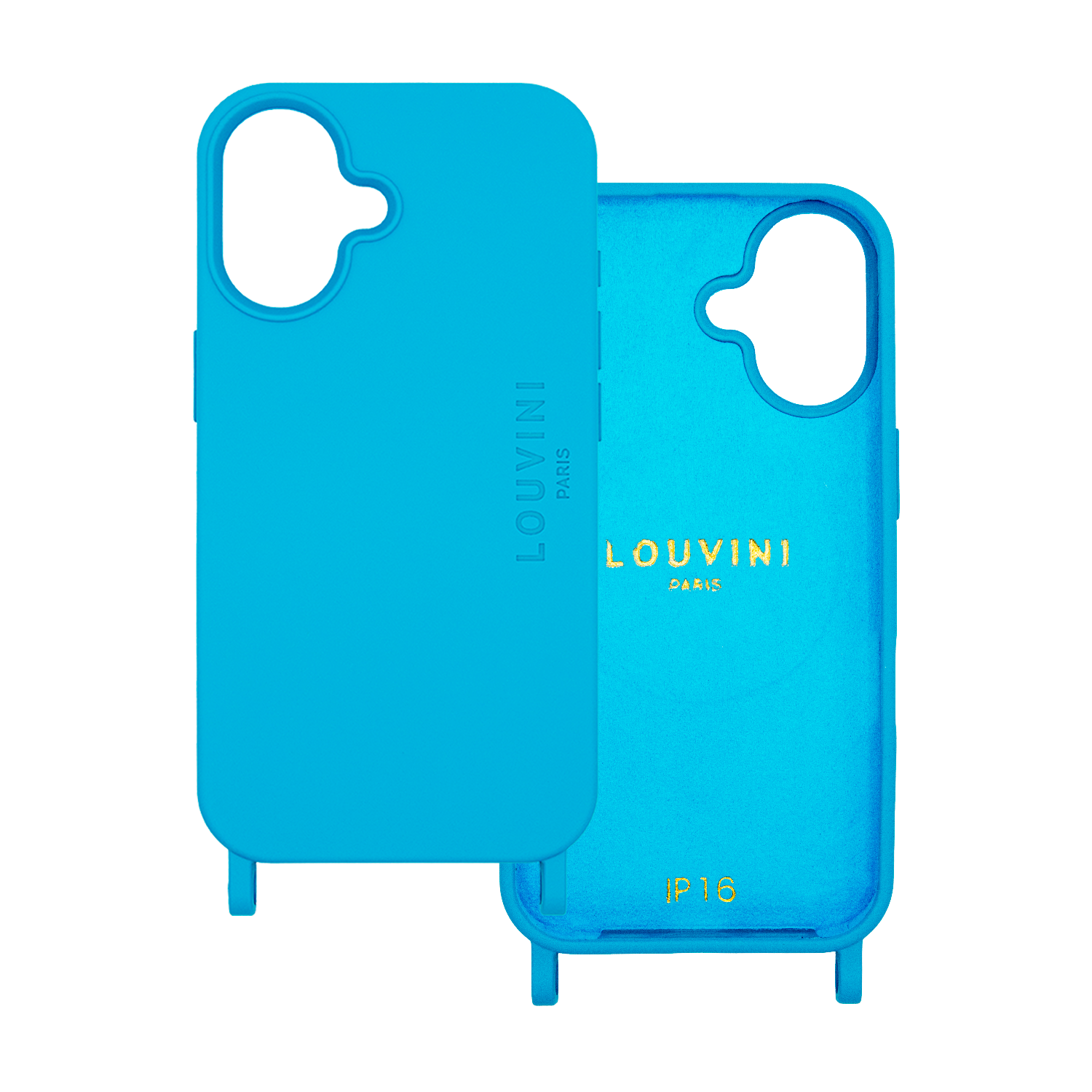 iPhone Case with loops and MagSafe MILO- BLUE