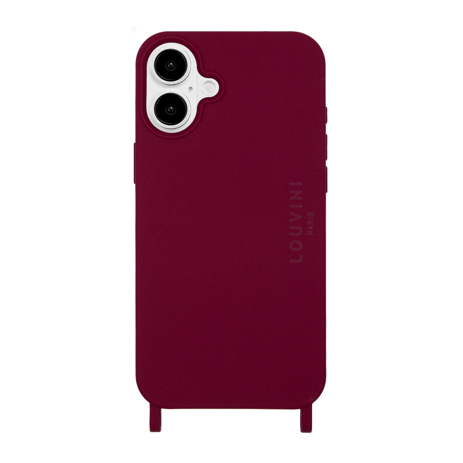 iPhone Case with loops and MagSafe MILO - Burgundy