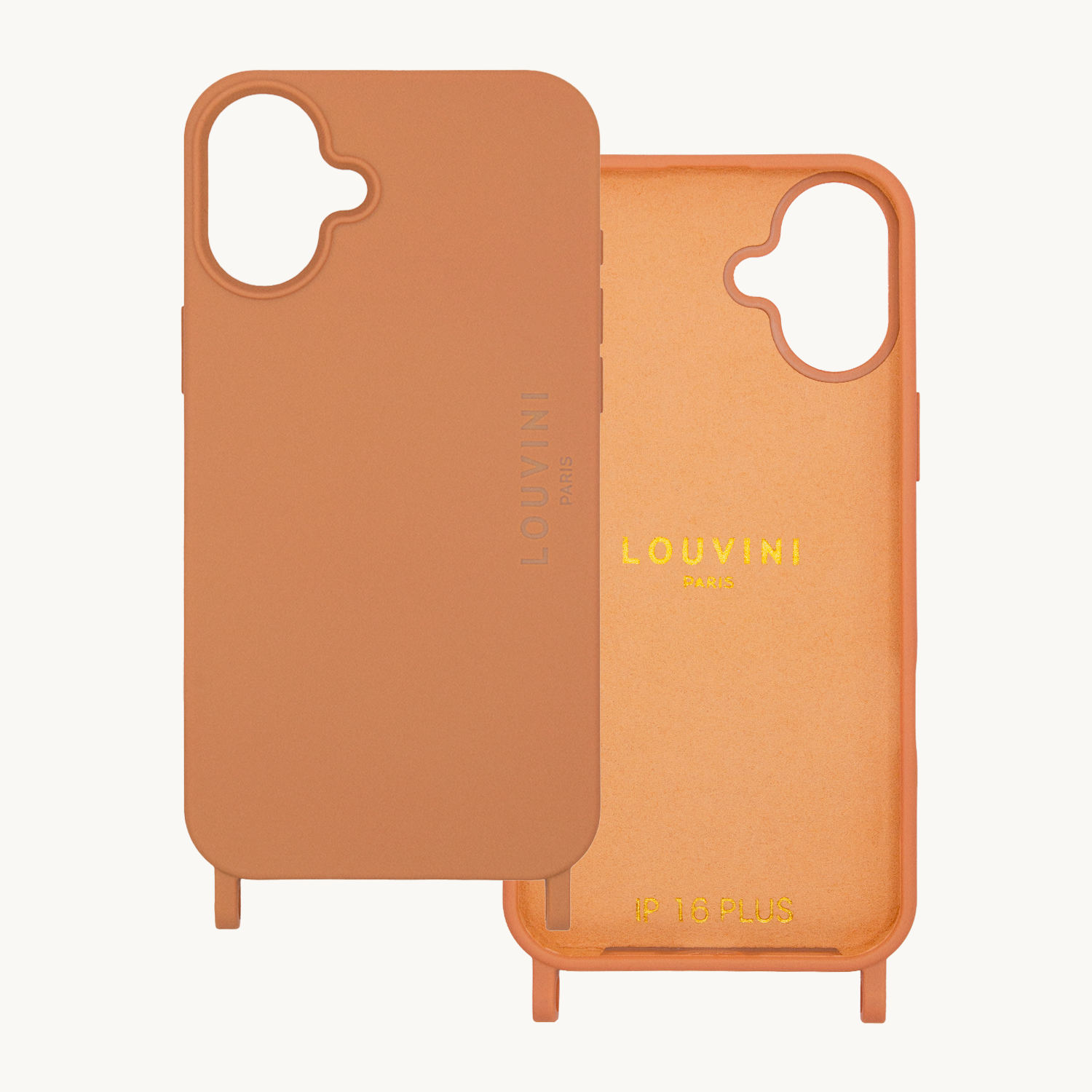 iPhone Case with loops and MagSafe MILO - Cinnamon