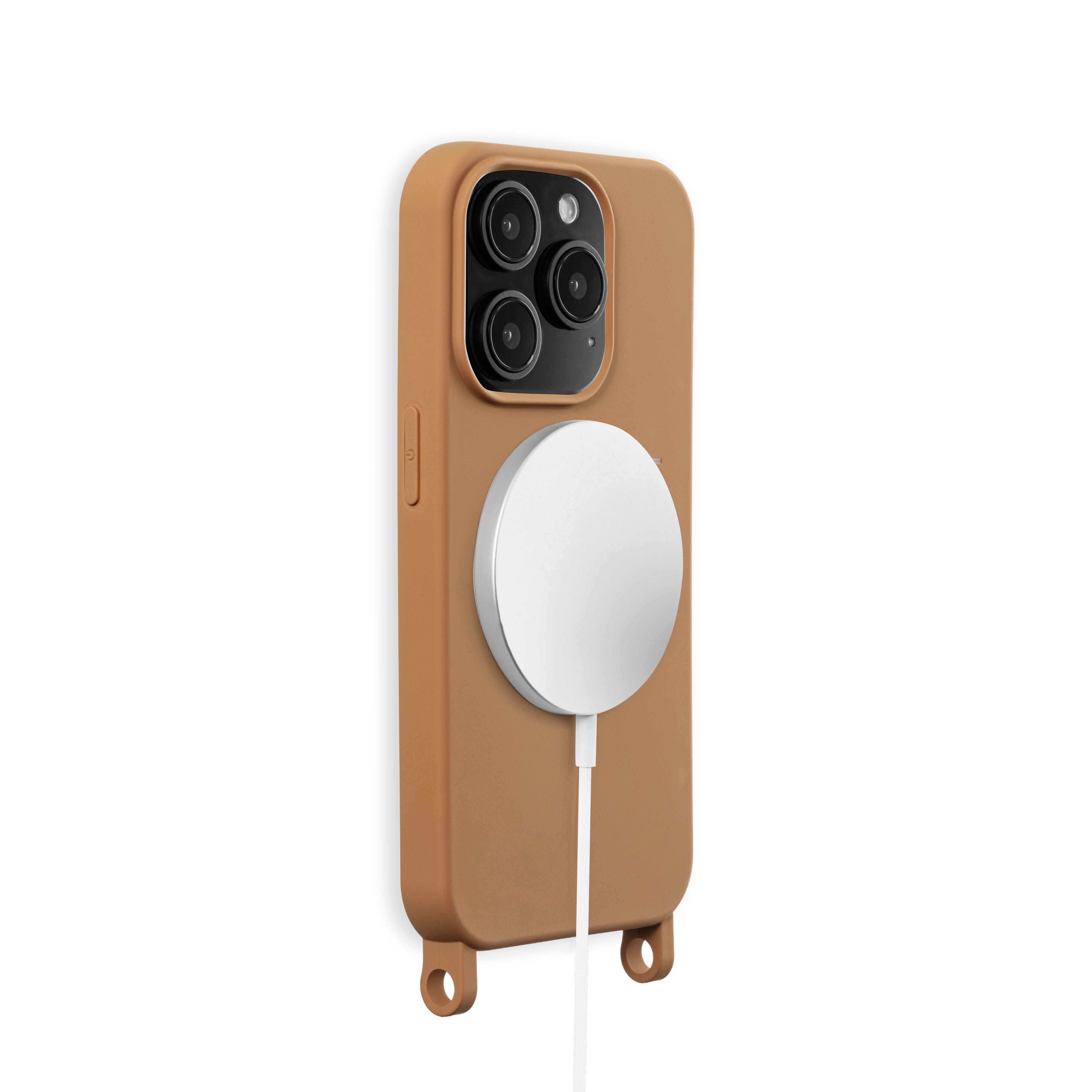 iPhone Case with loops and MagSafe MILO - Cinnamon