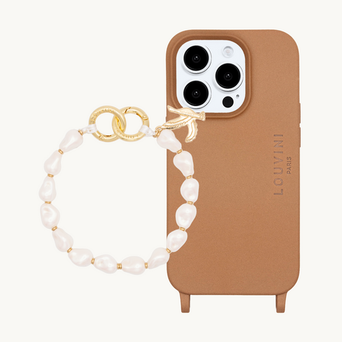 MILO iPhone Case Cinnamon & IDA Bracelet Cream