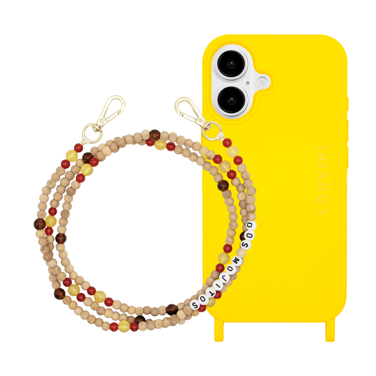 MILO Yellow iPhone Case & Chain ARIELLE Dos Mojitos