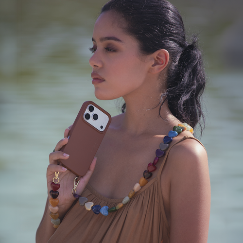 iPhone Case with loops and MagSafe MILO - Brown