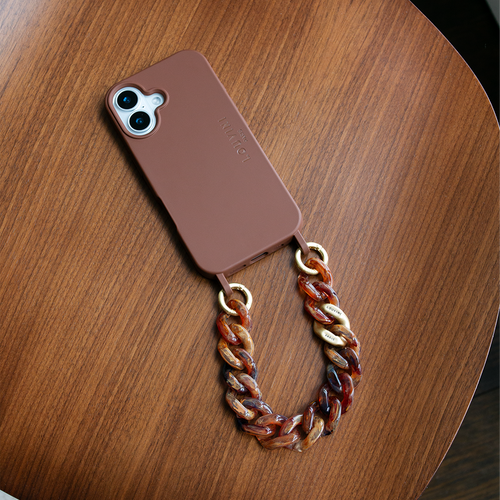 MILO Brown MagSafe iPhone Case & PETIT ZOE Brown Bracelet