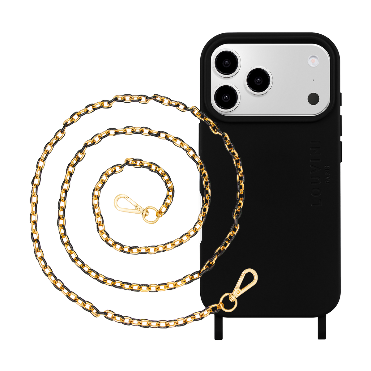 MILO MagSafe iPhone Case Black & MIA Chain Black