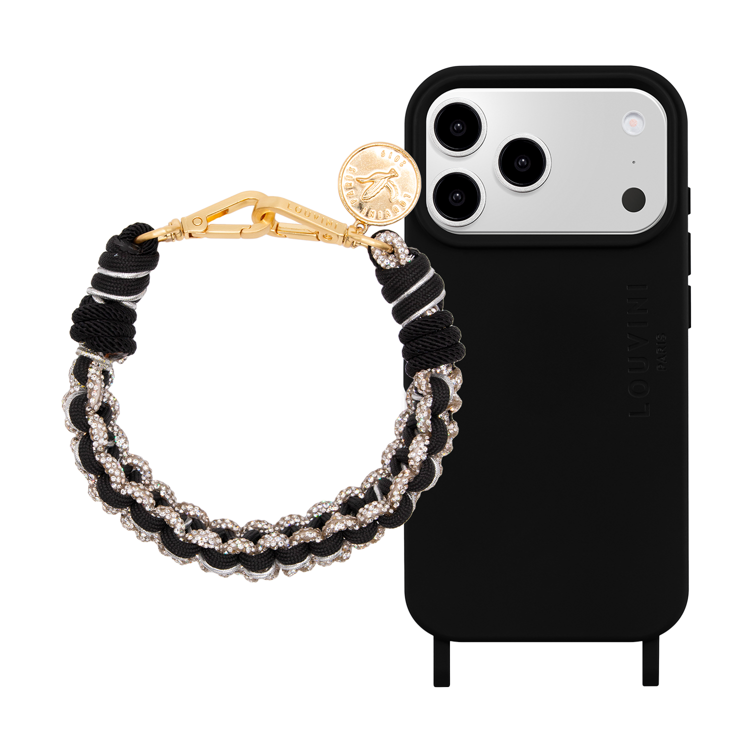 iPhone Case MILO Black & PETIT CLEO Black Bracelet