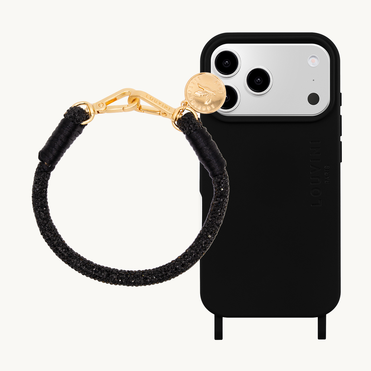 MILO MagSafe iPhone Case Black & Bracelet PETIT KELLY Black