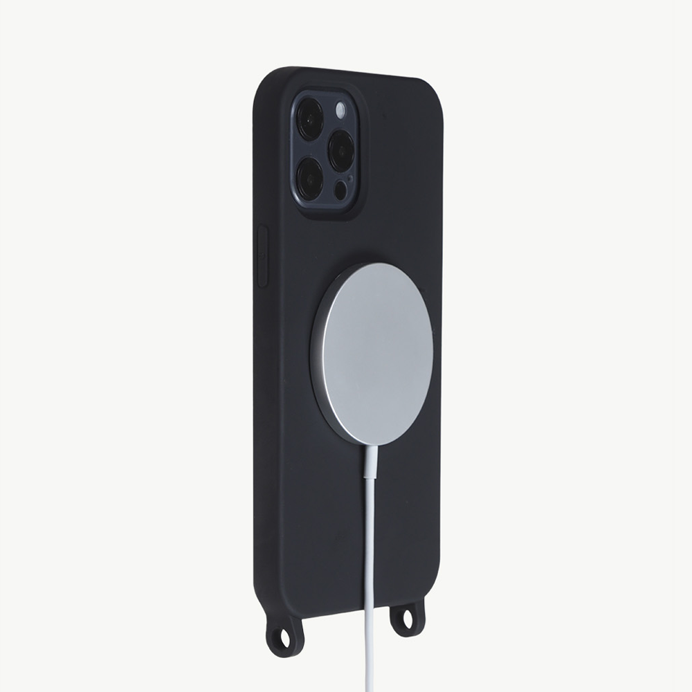Coque pour iPhone MagSafe noir