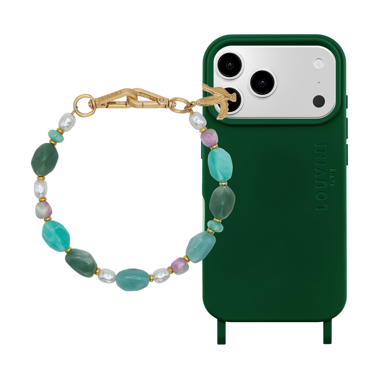 MILO Olive MagSafe iPhone Case & Bracelet PETIT ESMEE Turquoise
