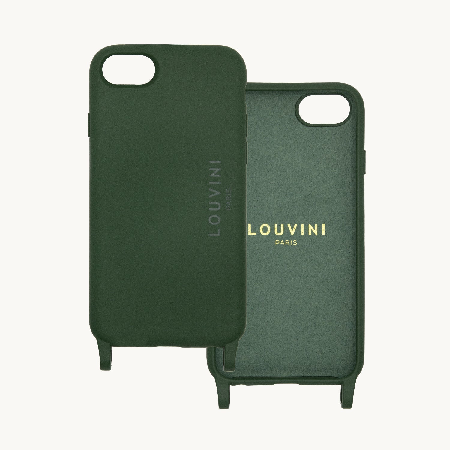 coque pour iPhone avec MagSafe olive