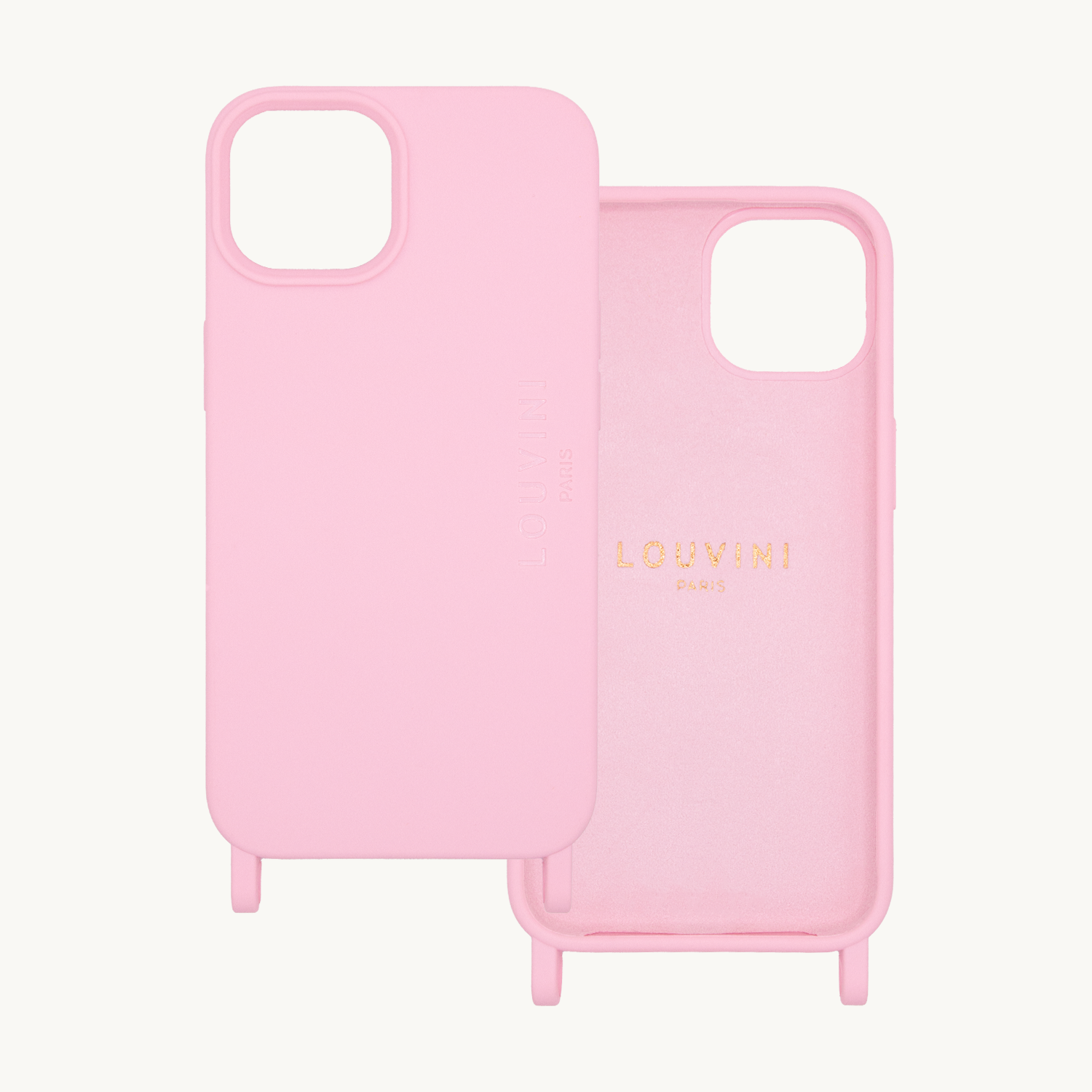 MILO iPhone Case with loops and Magsafe - Soft Pink