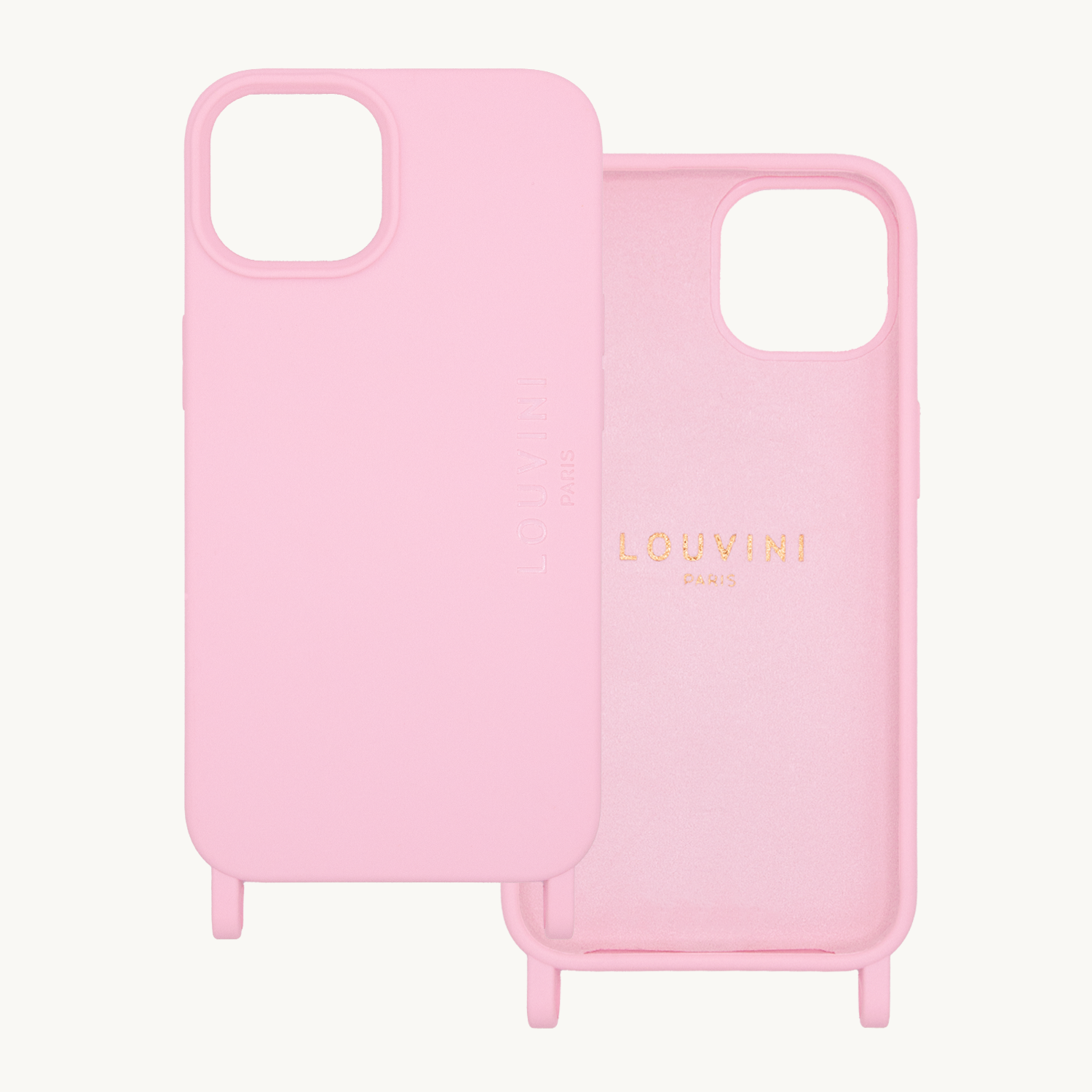 MILO iPhone Case with loops and Magsafe - Soft Pink