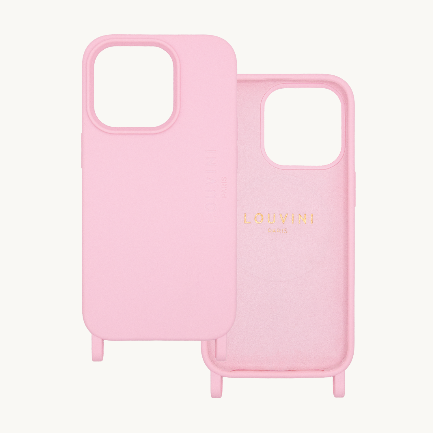 MILO iPhone Case with loops and Magsafe - Soft Pink