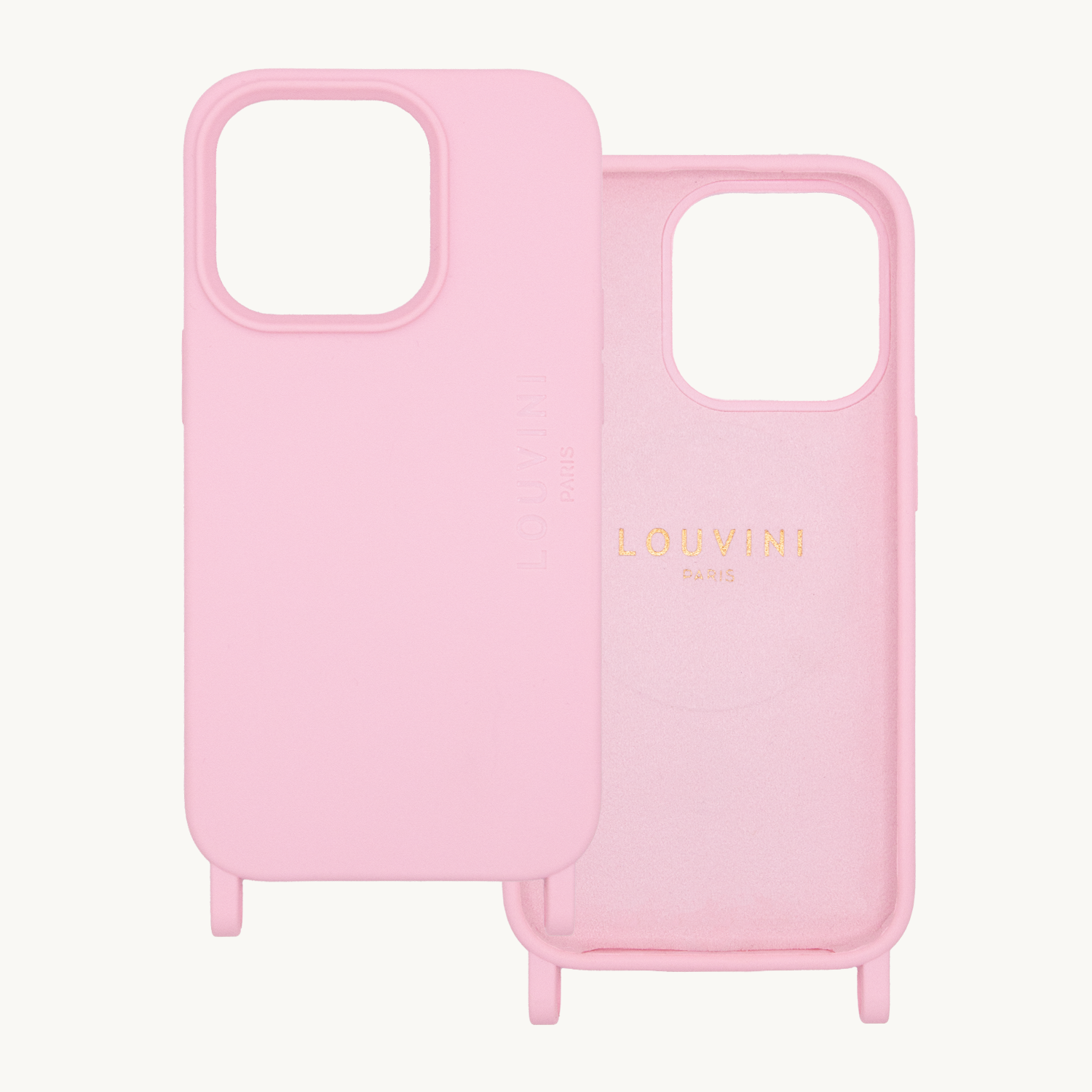 MILO iPhone Case with loops and Magsafe - Soft Pink