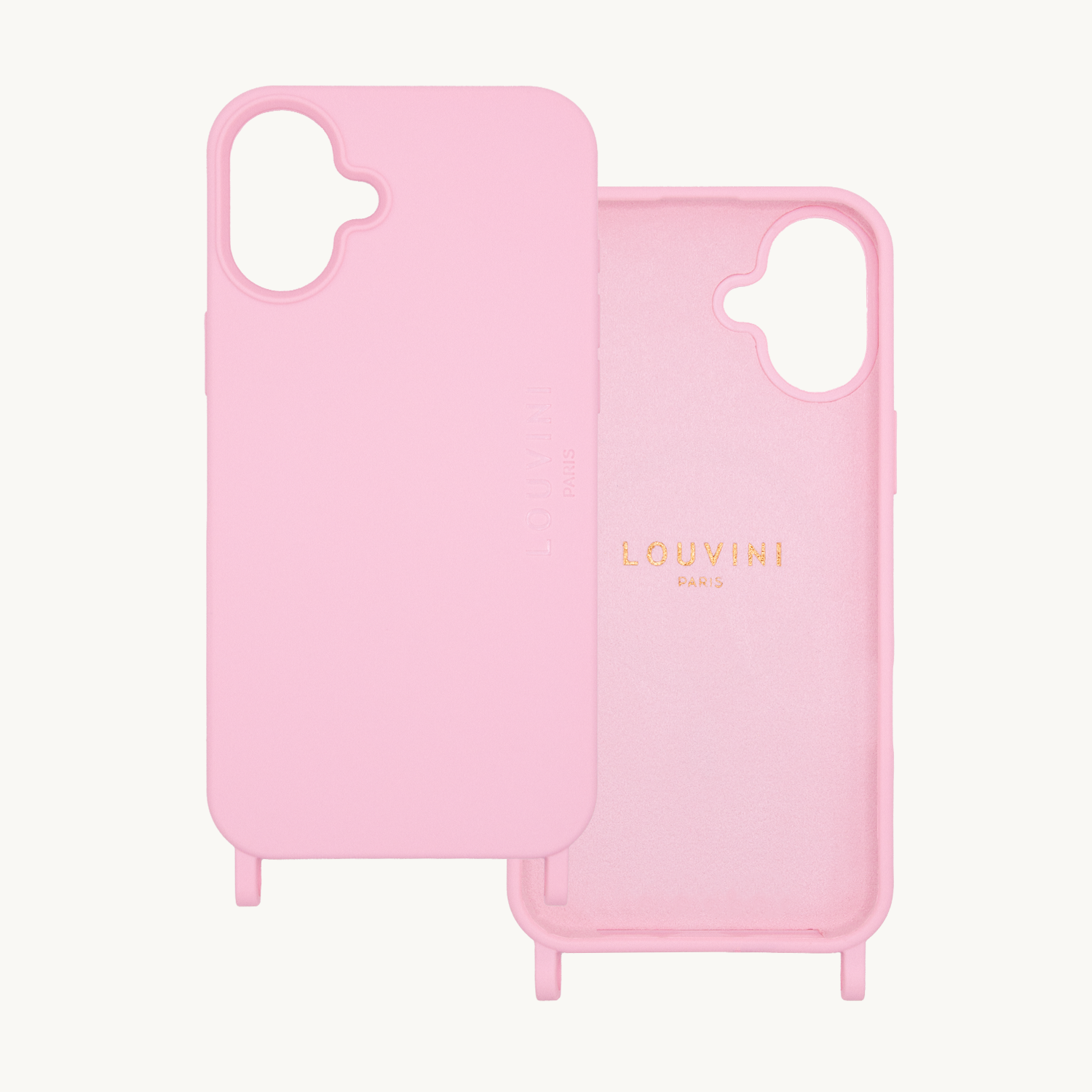 MILO iPhone Case with loops and Magsafe - Soft Pink