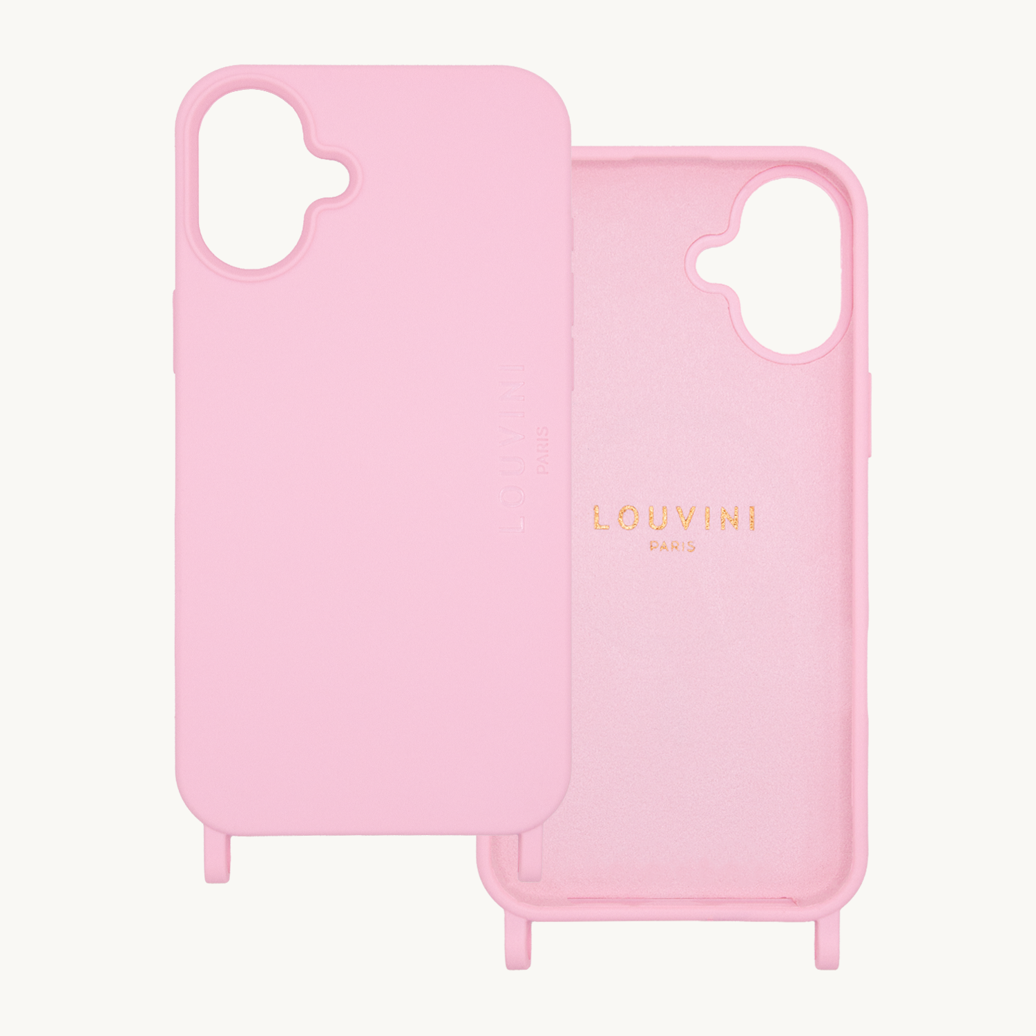 MILO iPhone Case with loops and Magsafe - Soft Pink