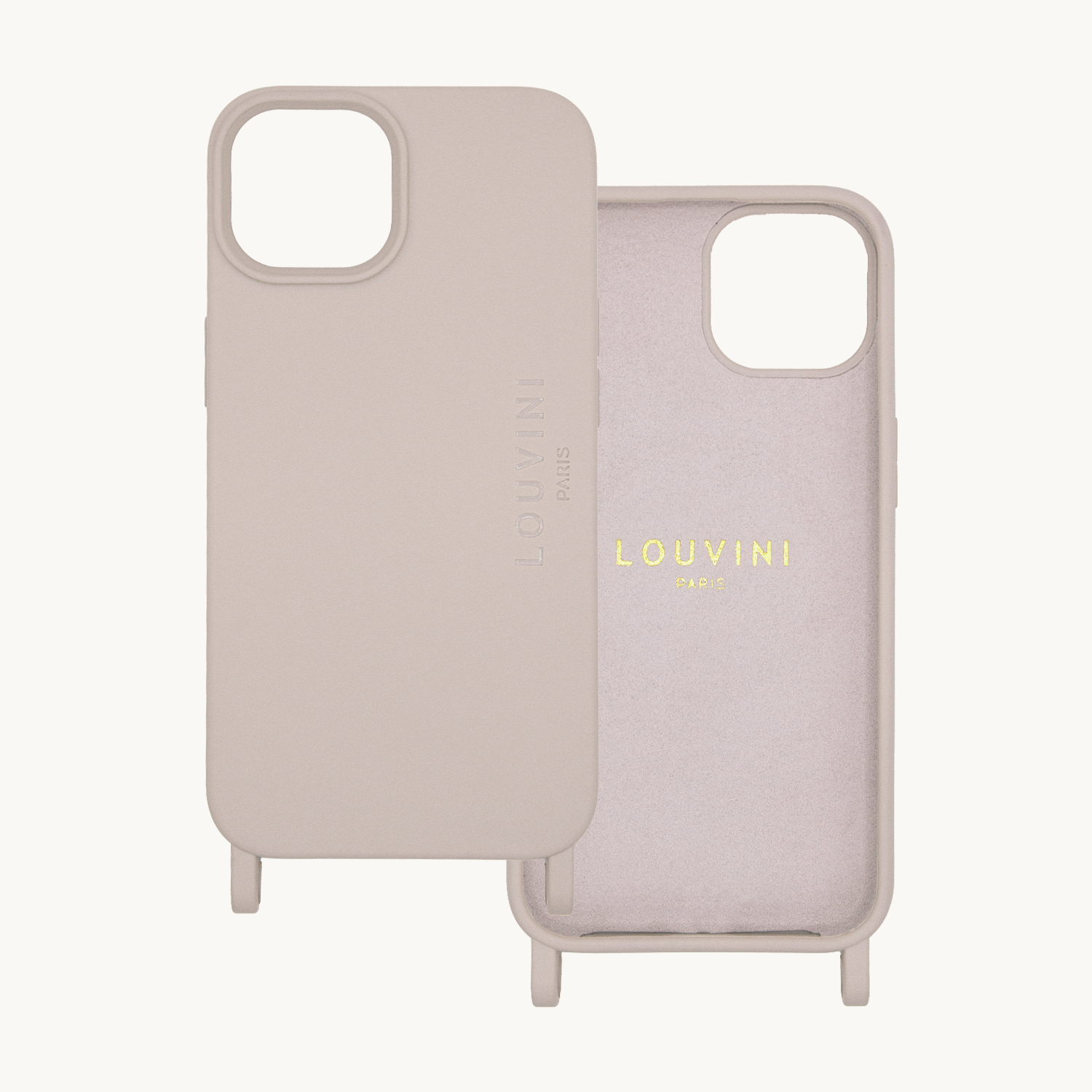 MILO iPhone Case with loops and MagSafe - Taupe