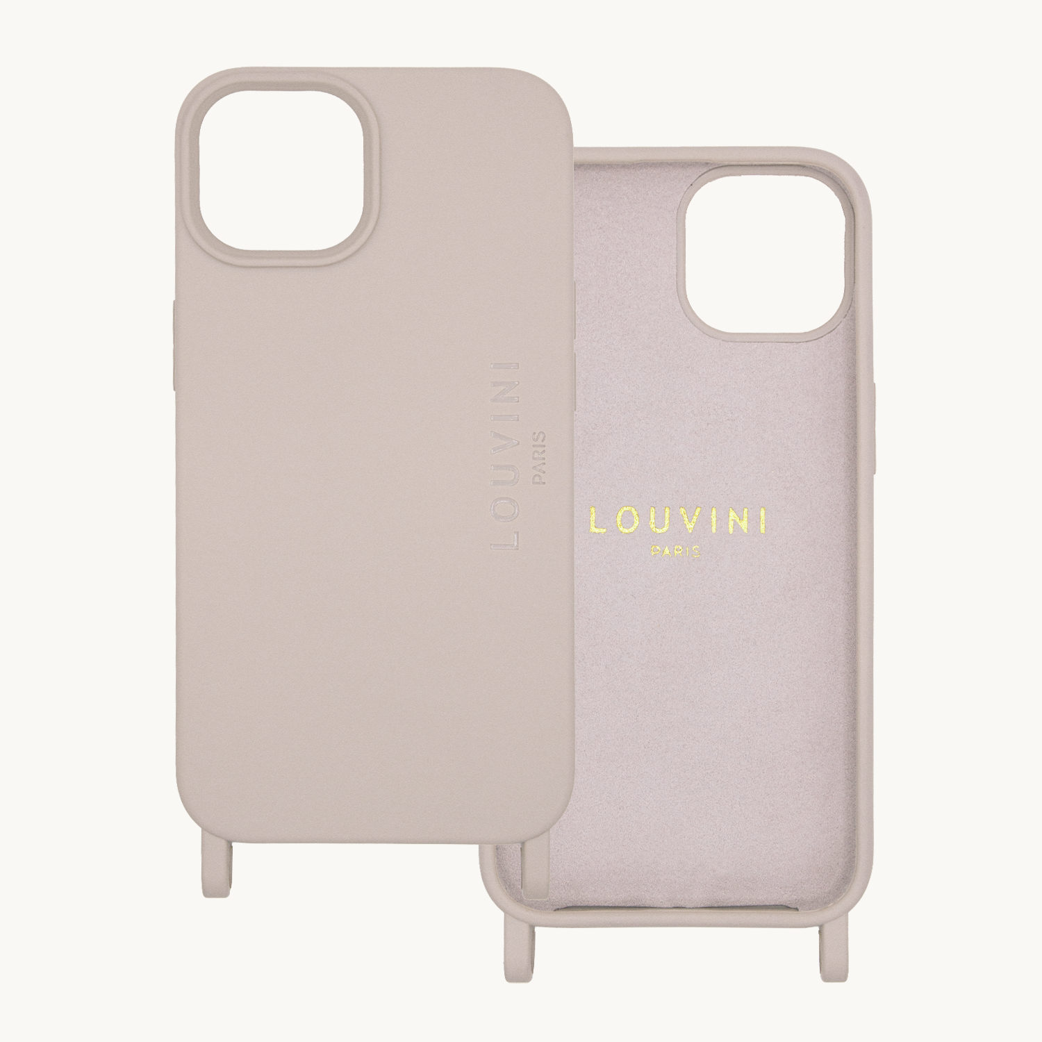 MILO iPhone Case with loops and MagSafe - Taupe