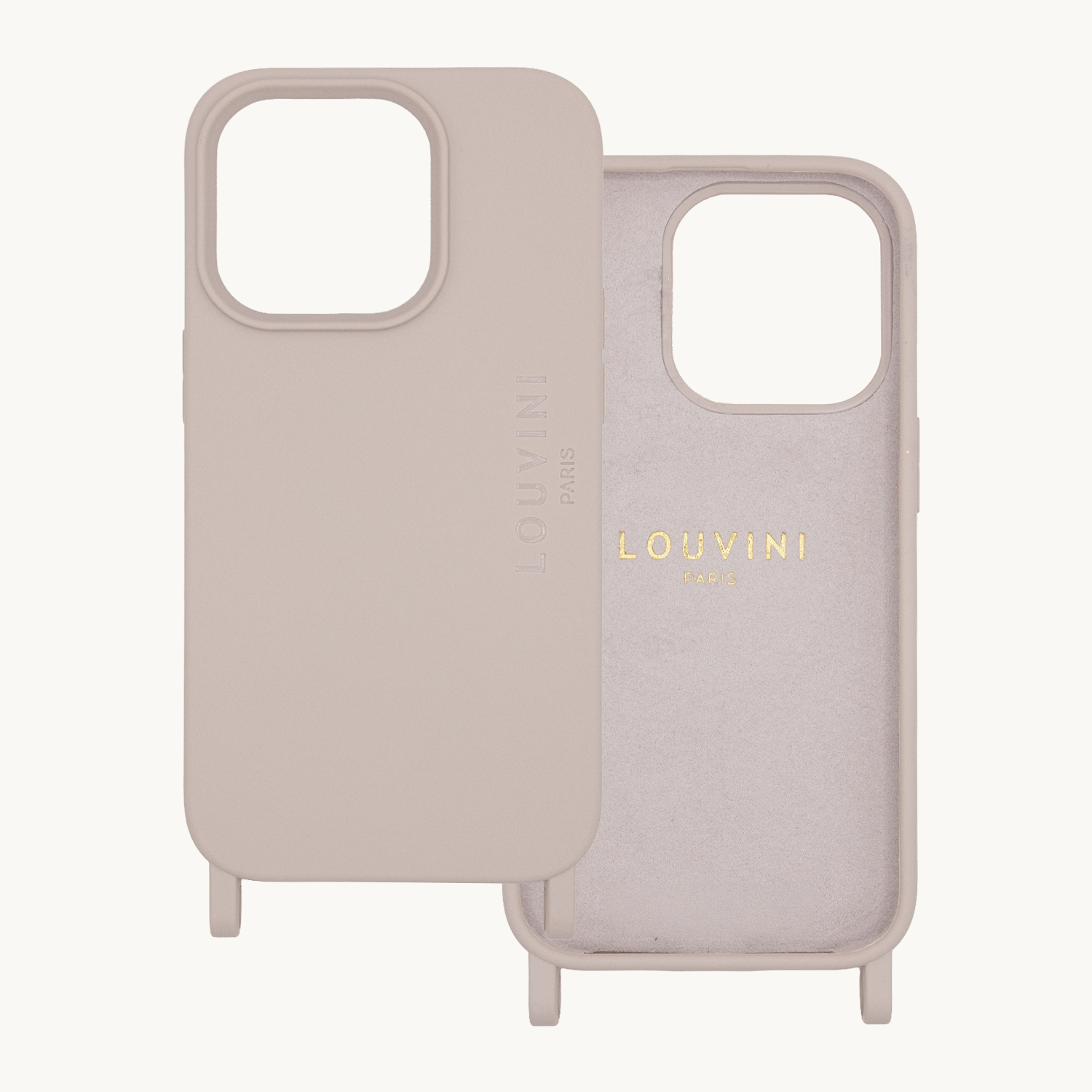 MILO iPhone Case with loops and MagSafe - Taupe