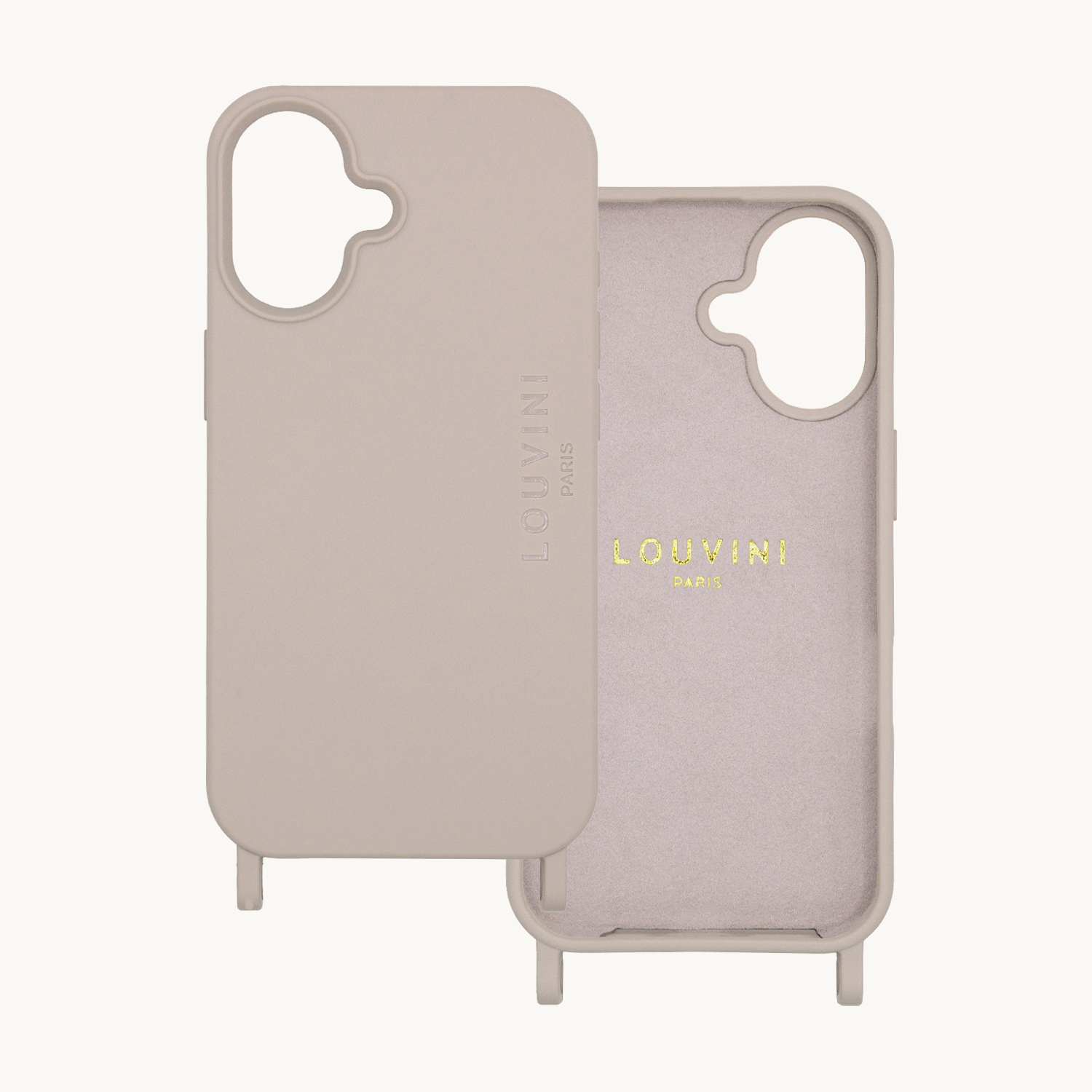 MILO iPhone Case with loops and MagSafe - Taupe