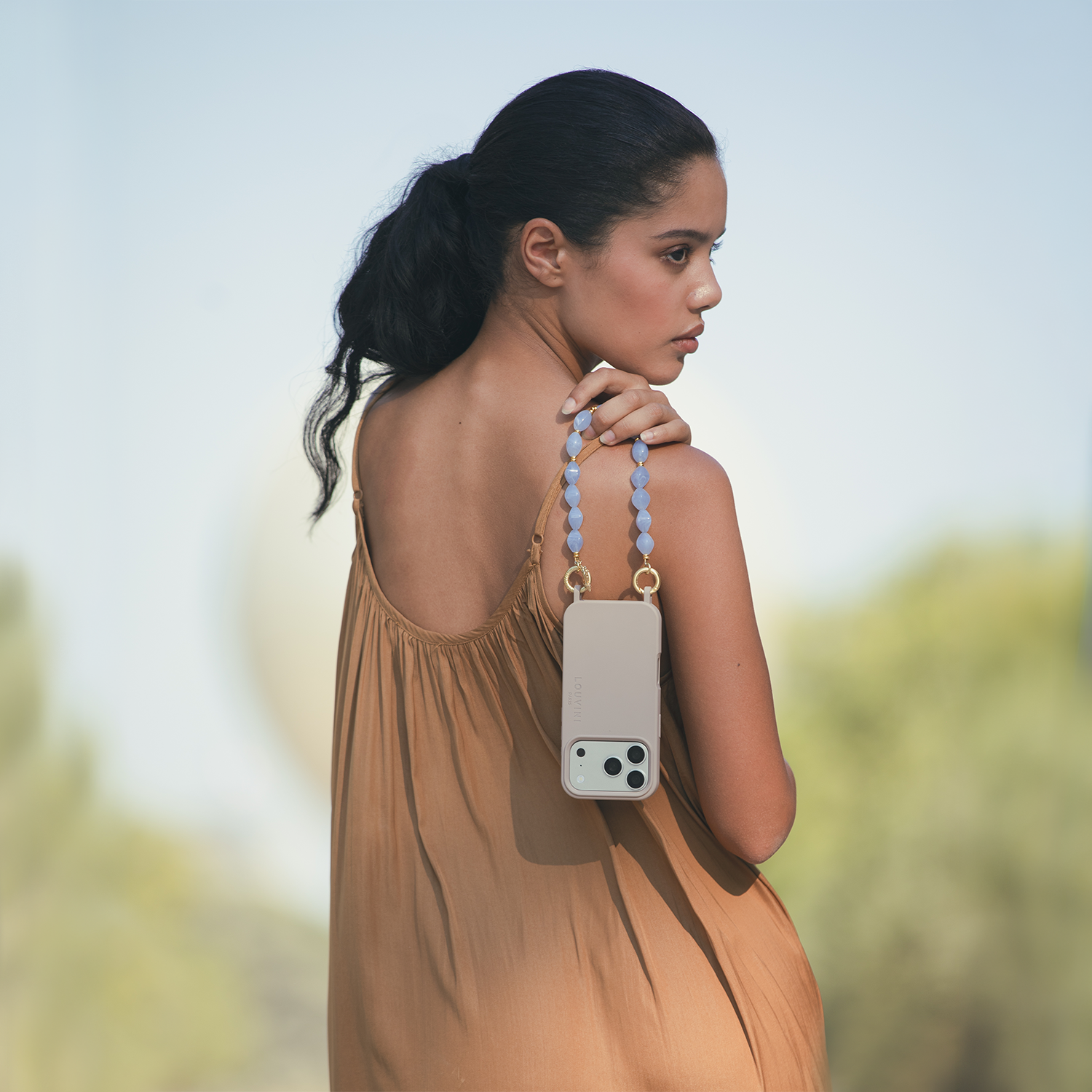 MILO iPhone Case with loops and MagSafe - Taupe