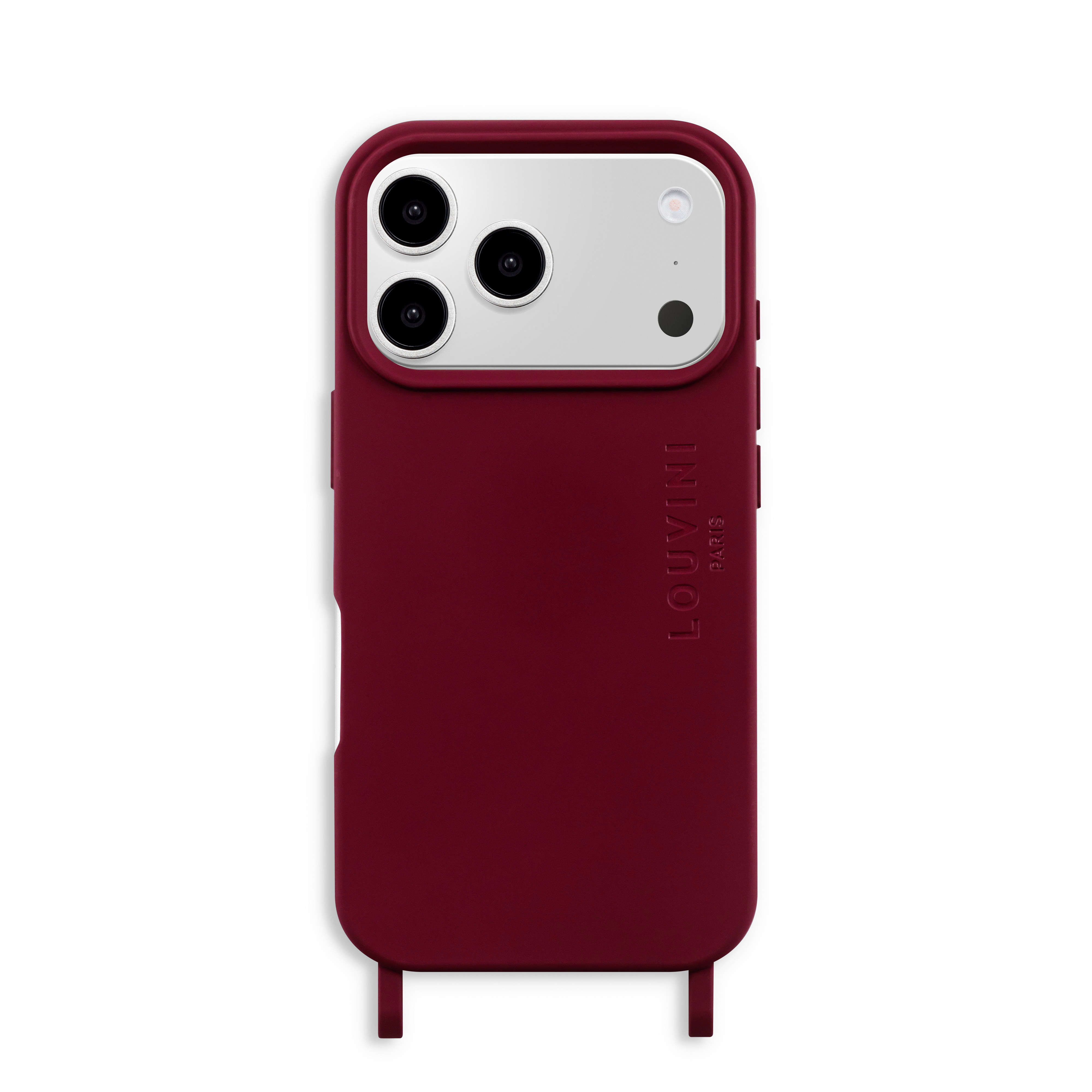 iPhone Case with loops and MagSafe MILO - Burgundy