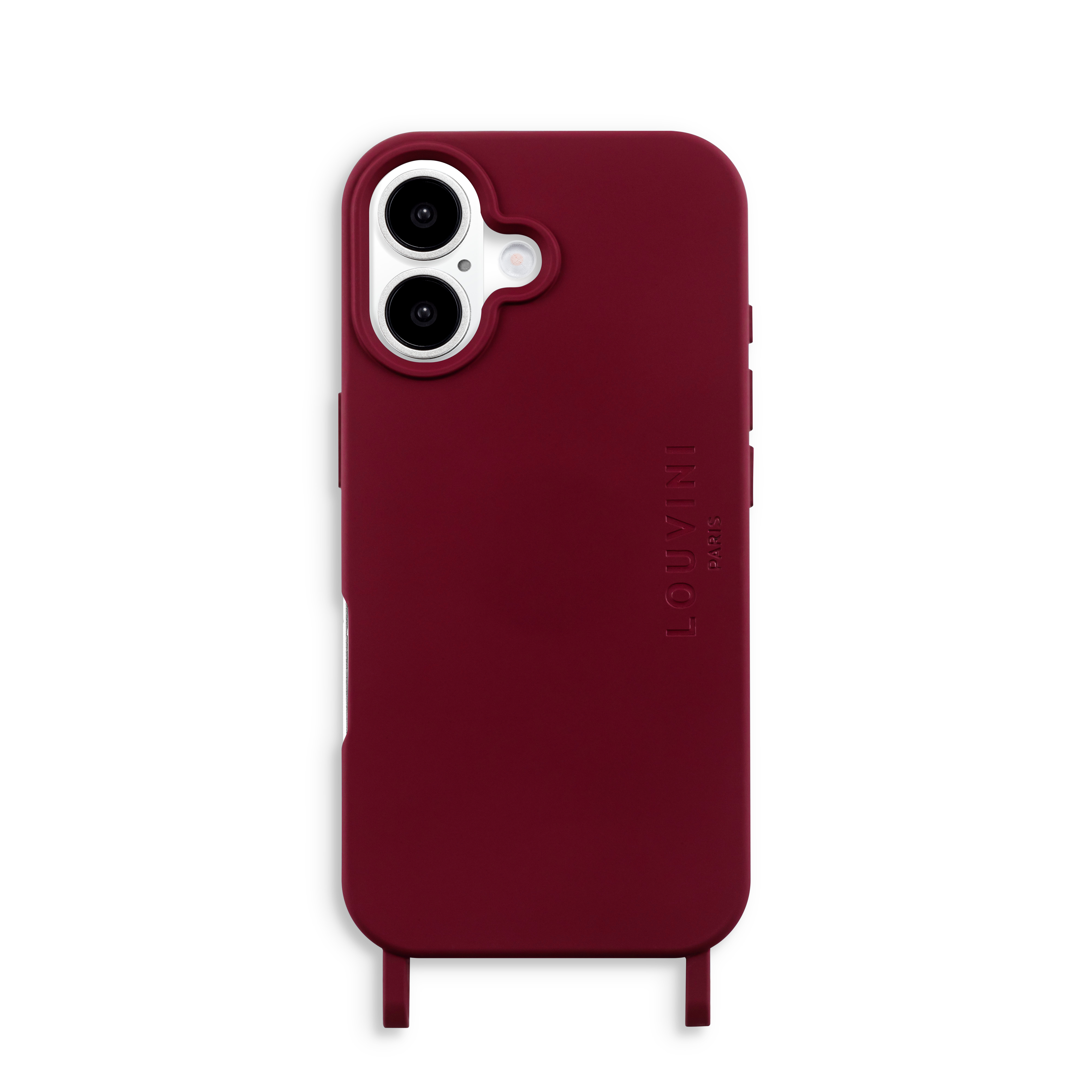 iPhone Case with loops and MagSafe MILO - Burgundy