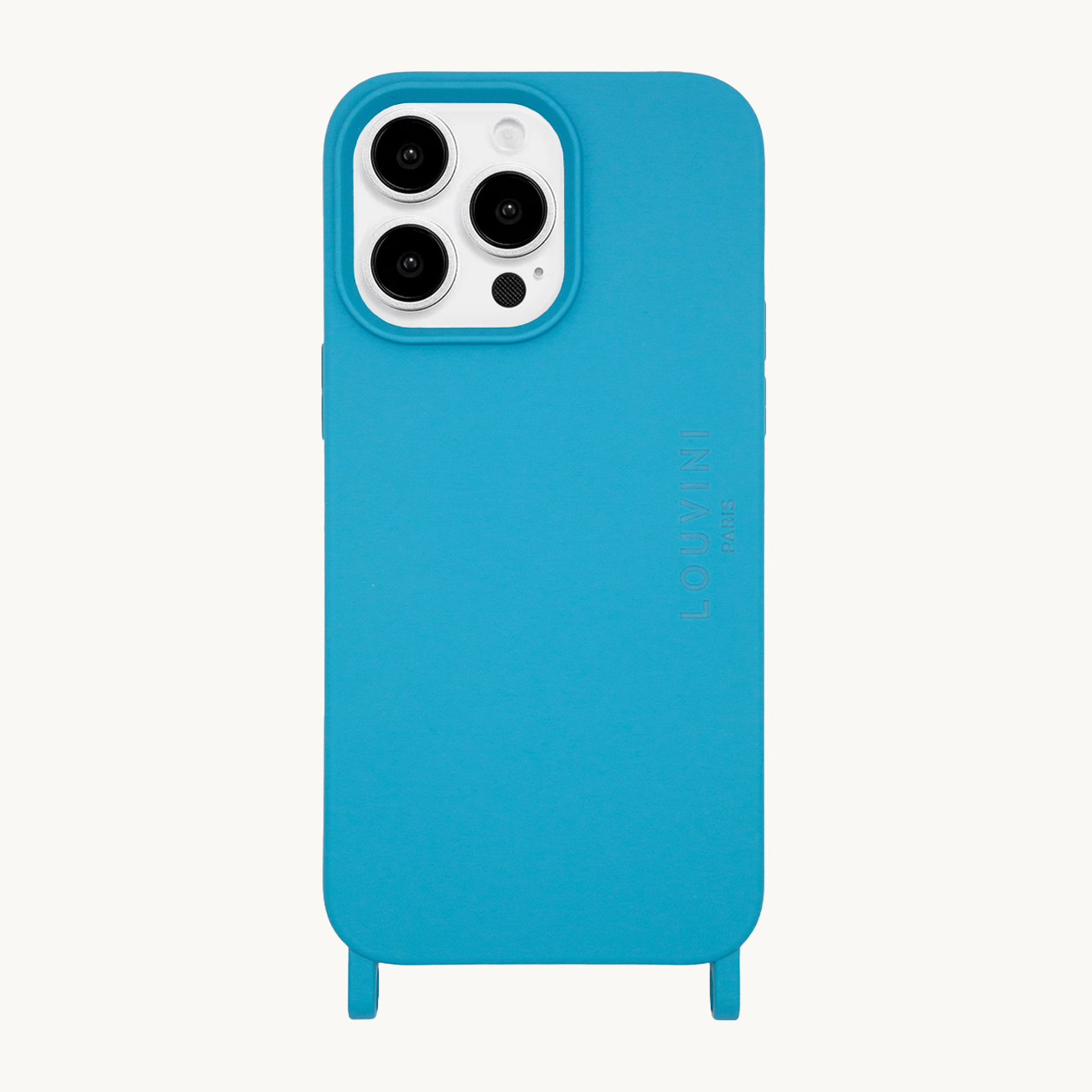 iPhone Case with loops and MagSafe MILO- BLUE