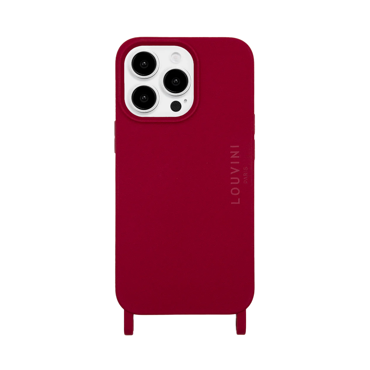 iPhone Case with loops and MagSafe MILO - Burgundy