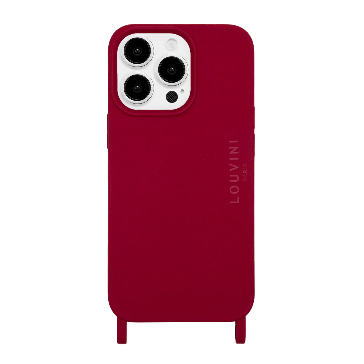 iPhone Case with loops and MagSafe MILO - Burgundy