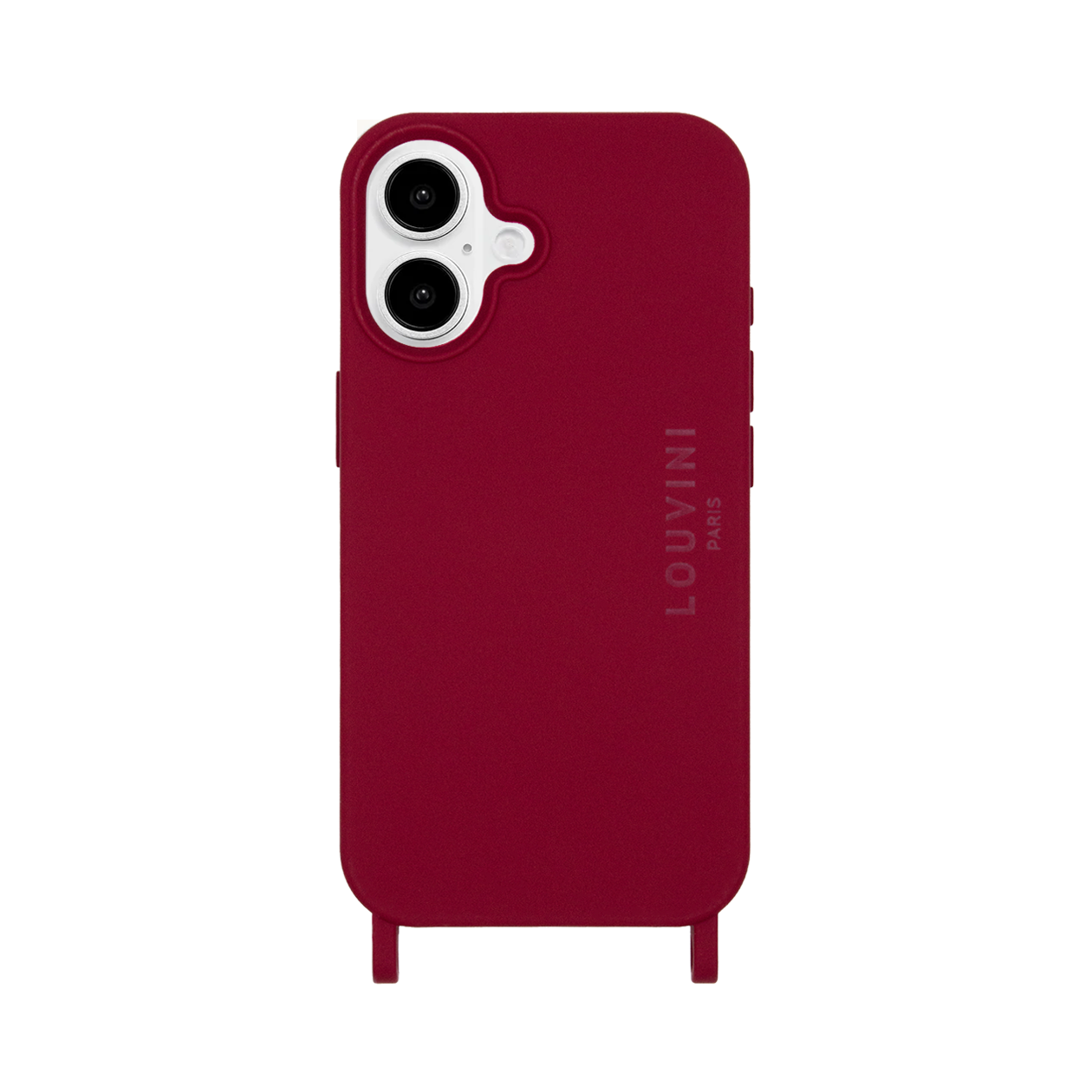 iPhone Case with loops and MagSafe MILO - Burgundy