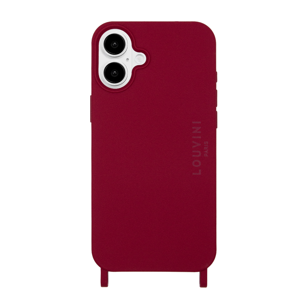 iPhone Case with loops and MagSafe MILO - Burgundy