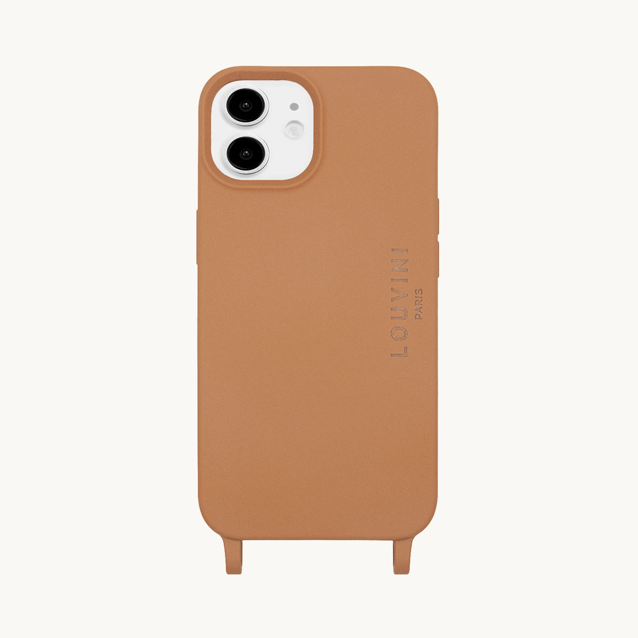 iPhone Case with loops and MagSafe MILO - CINNAMON