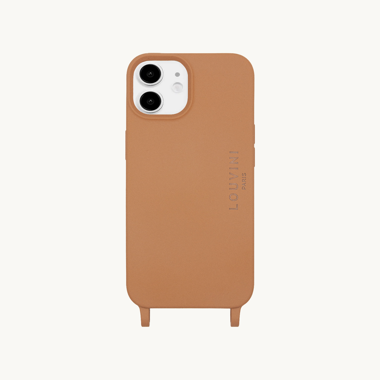iPhone Case with loops and MagSafe MILO - CINNAMON
