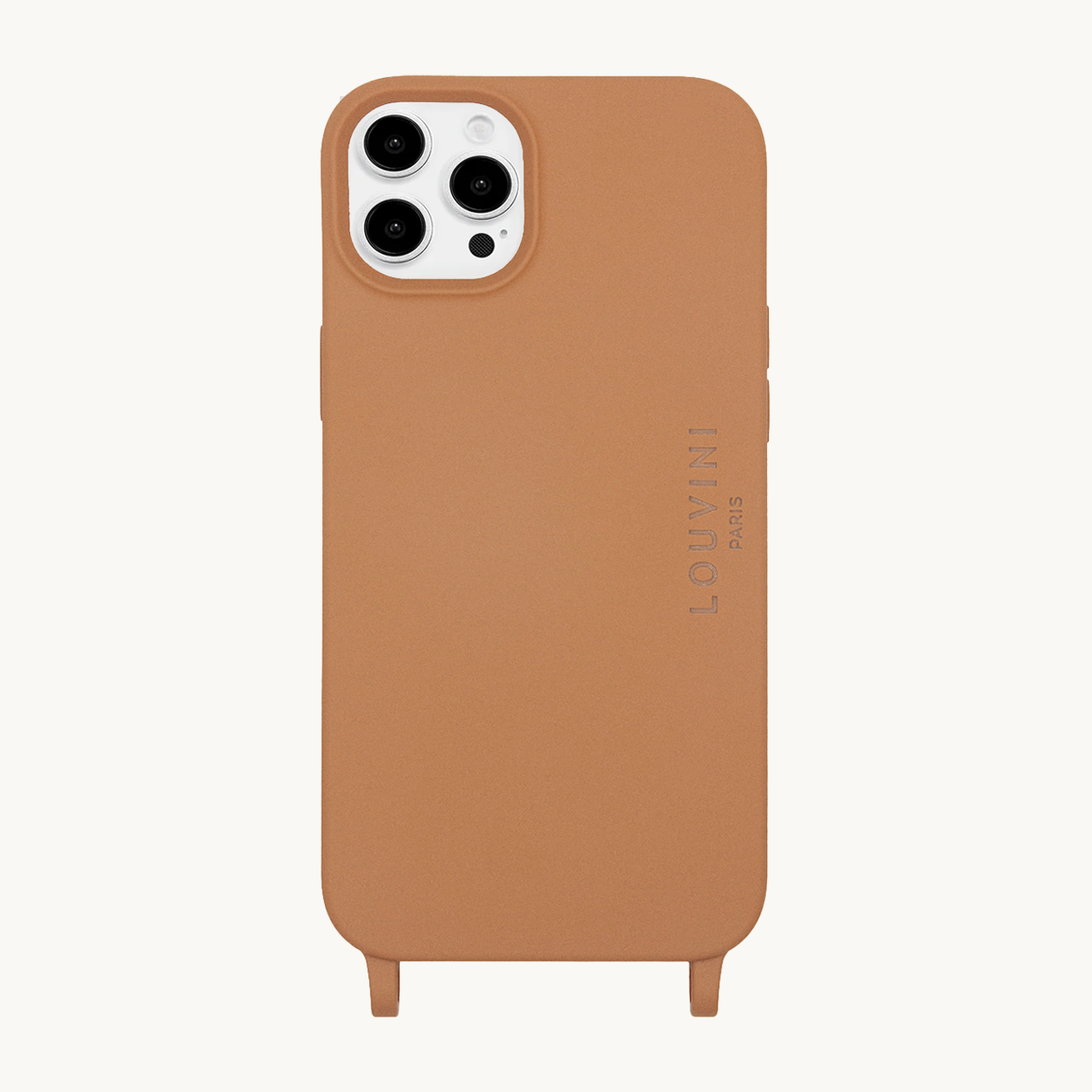 iPhone Case with loops and MagSafe MILO - CINNAMON