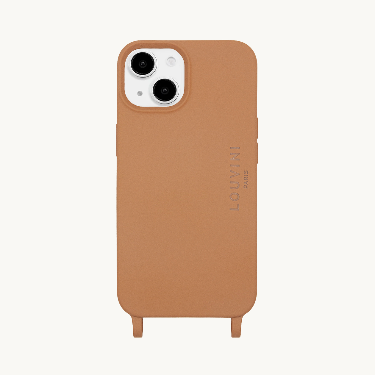 iPhone Case with loops and MagSafe MILO - CINNAMON